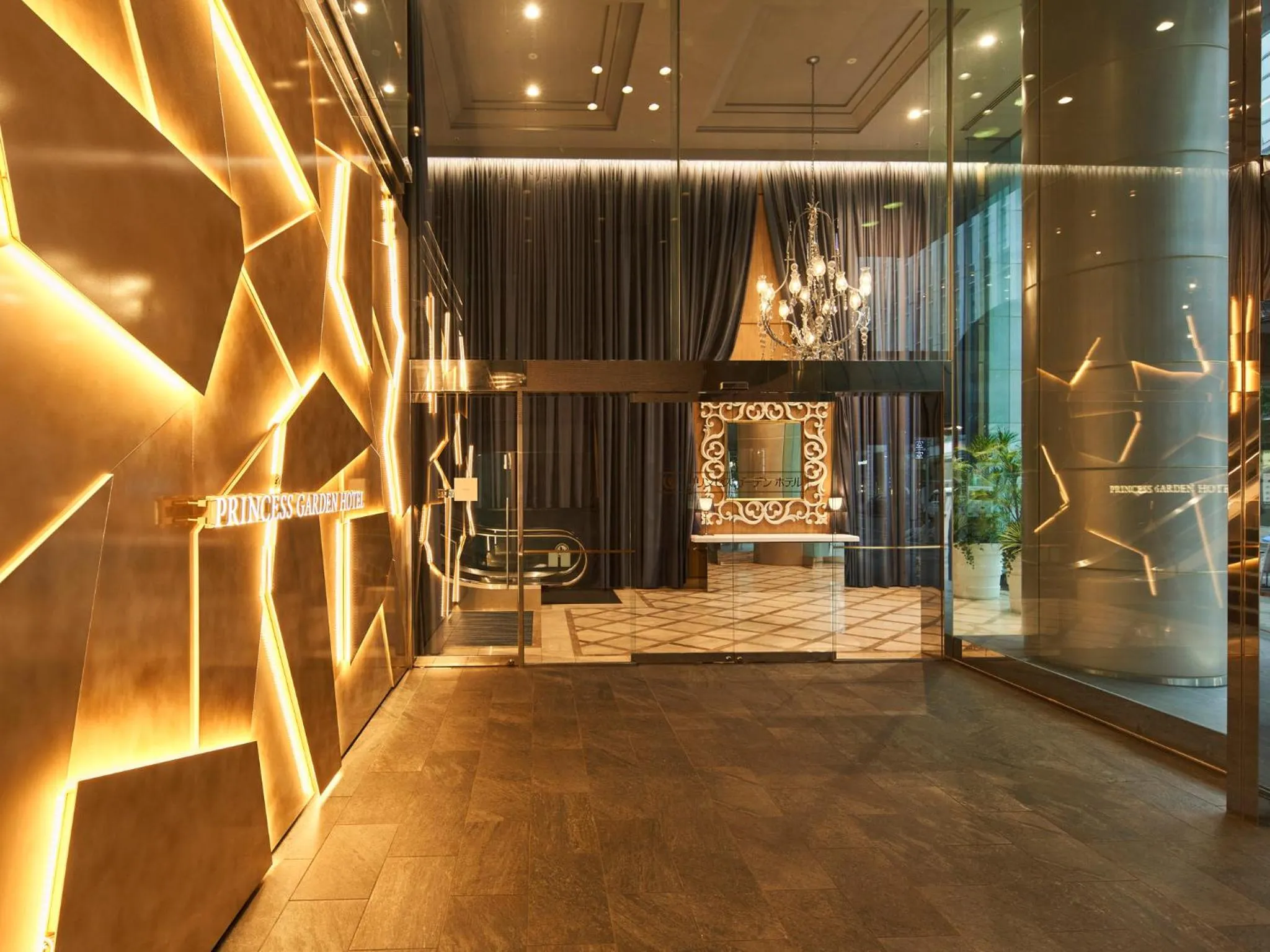 Facade/entrance in Princess Garden Hotel