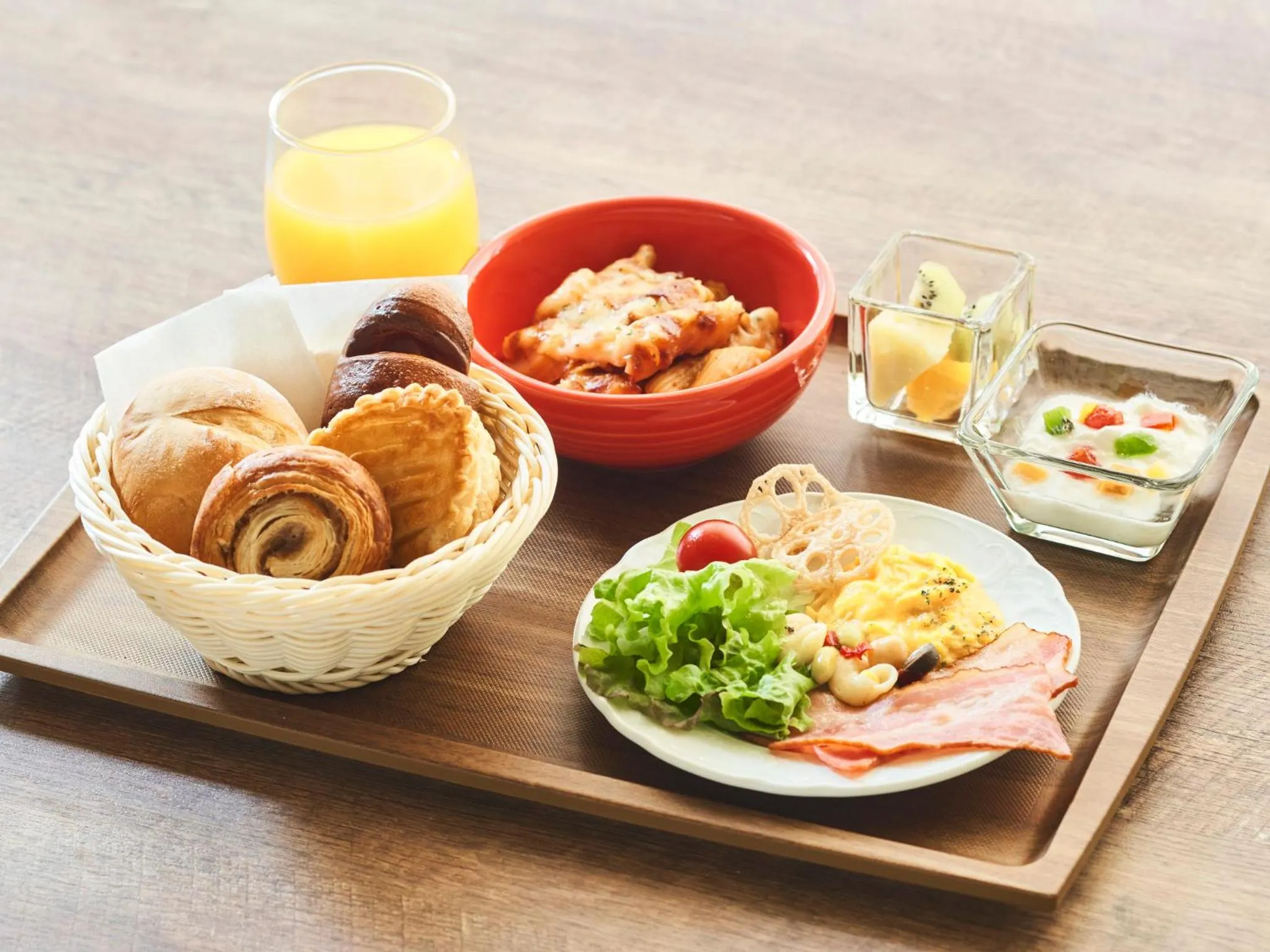 Buffet breakfast in Princess Garden Hotel