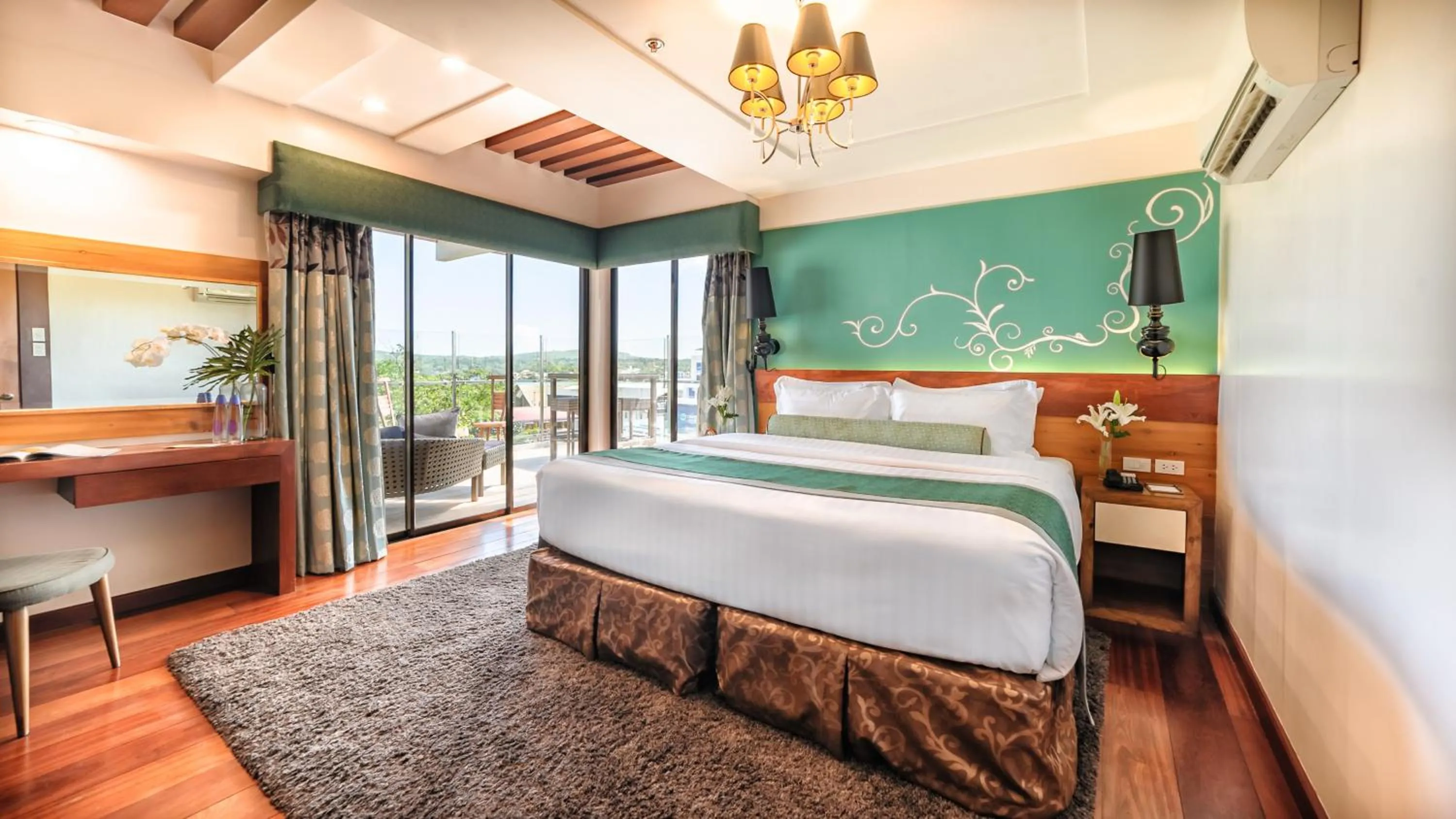 Bed in Sweet Home Boutique Hotel