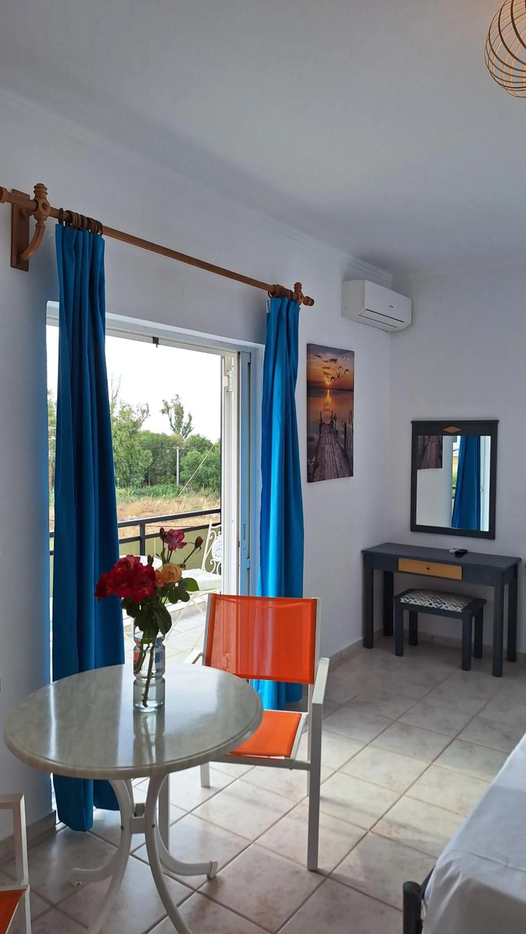 Bed in Kalliopi Studios - Apartments