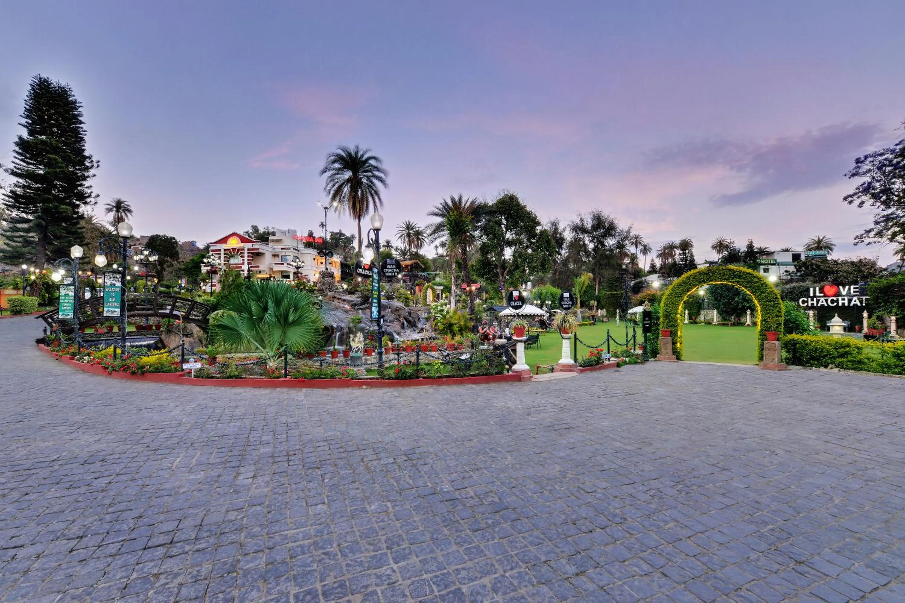 Natural landscape in Chacha Inn The Garden Retreat