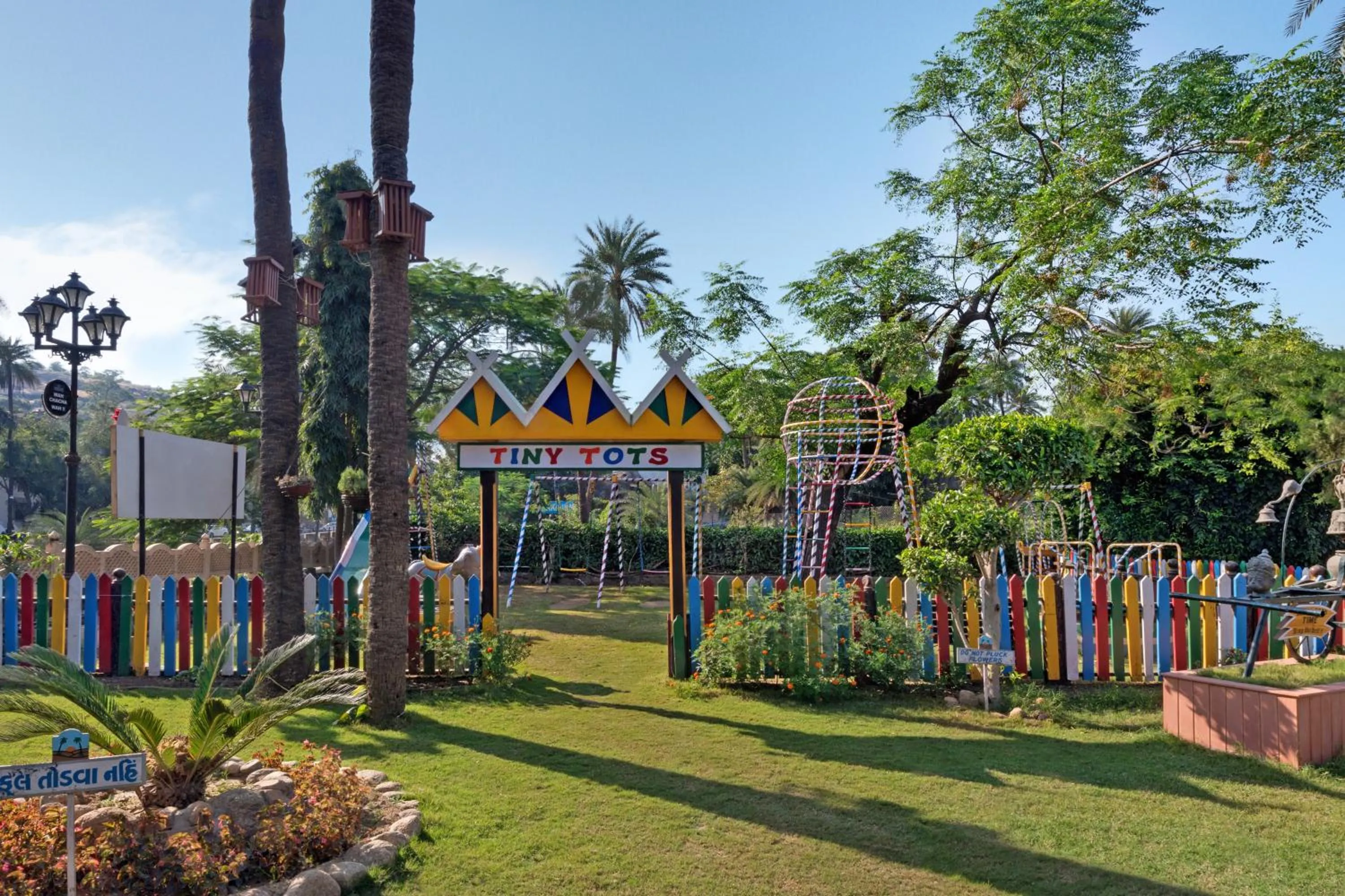 Children play ground in Chacha Inn The Garden Retreat