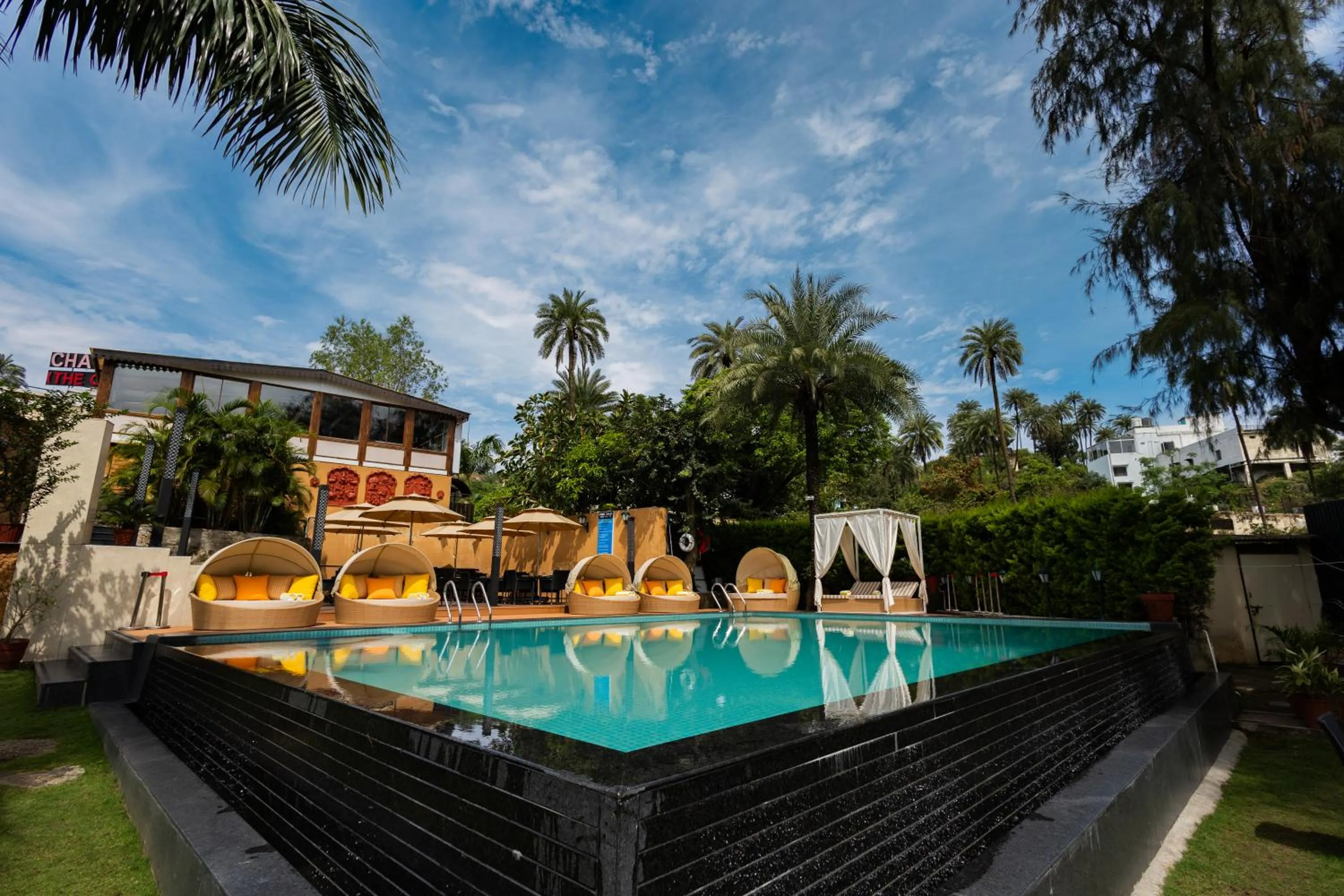 Swimming pool in Chacha Inn The Garden Retreat