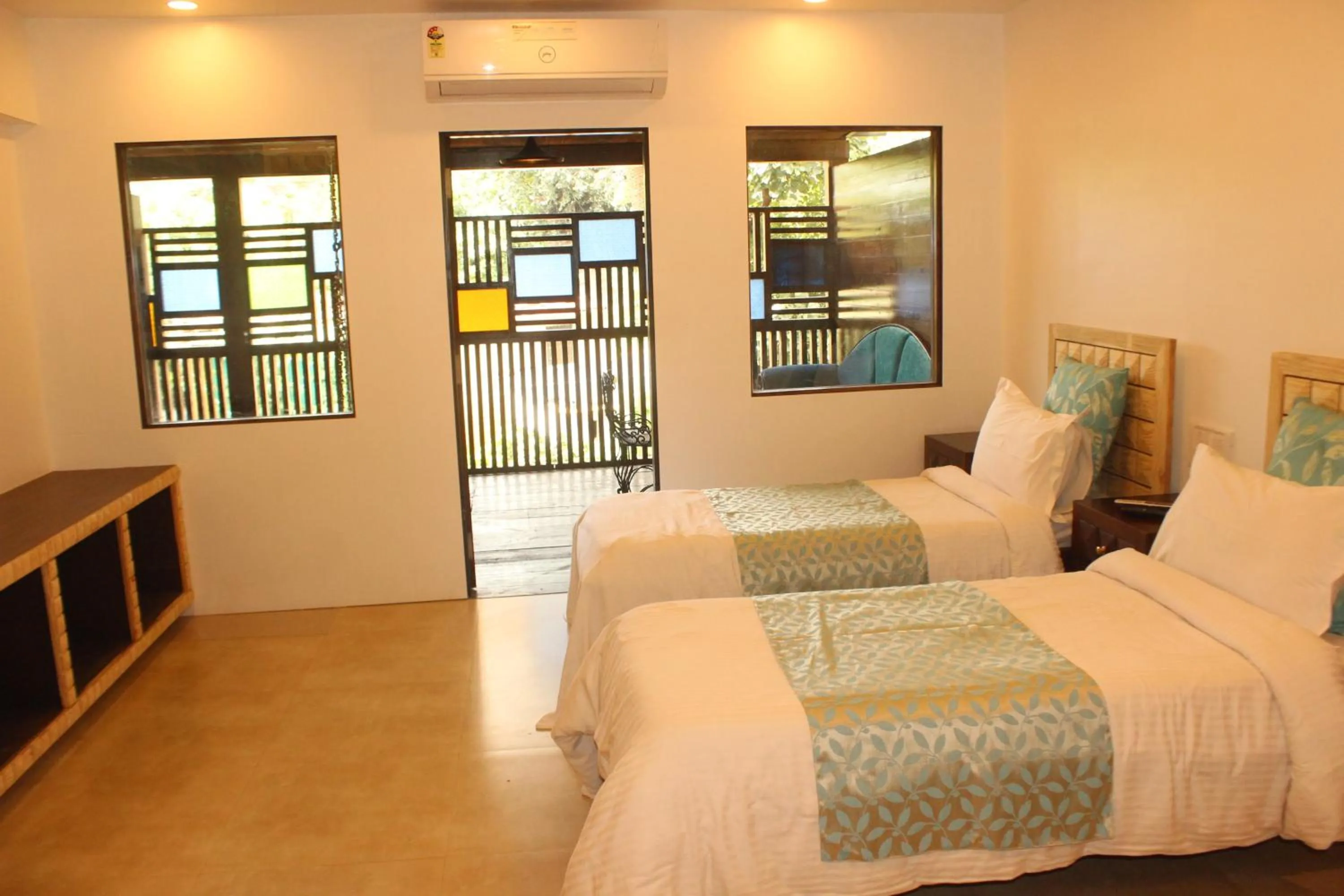 Bed in Chacha Inn The Garden Retreat