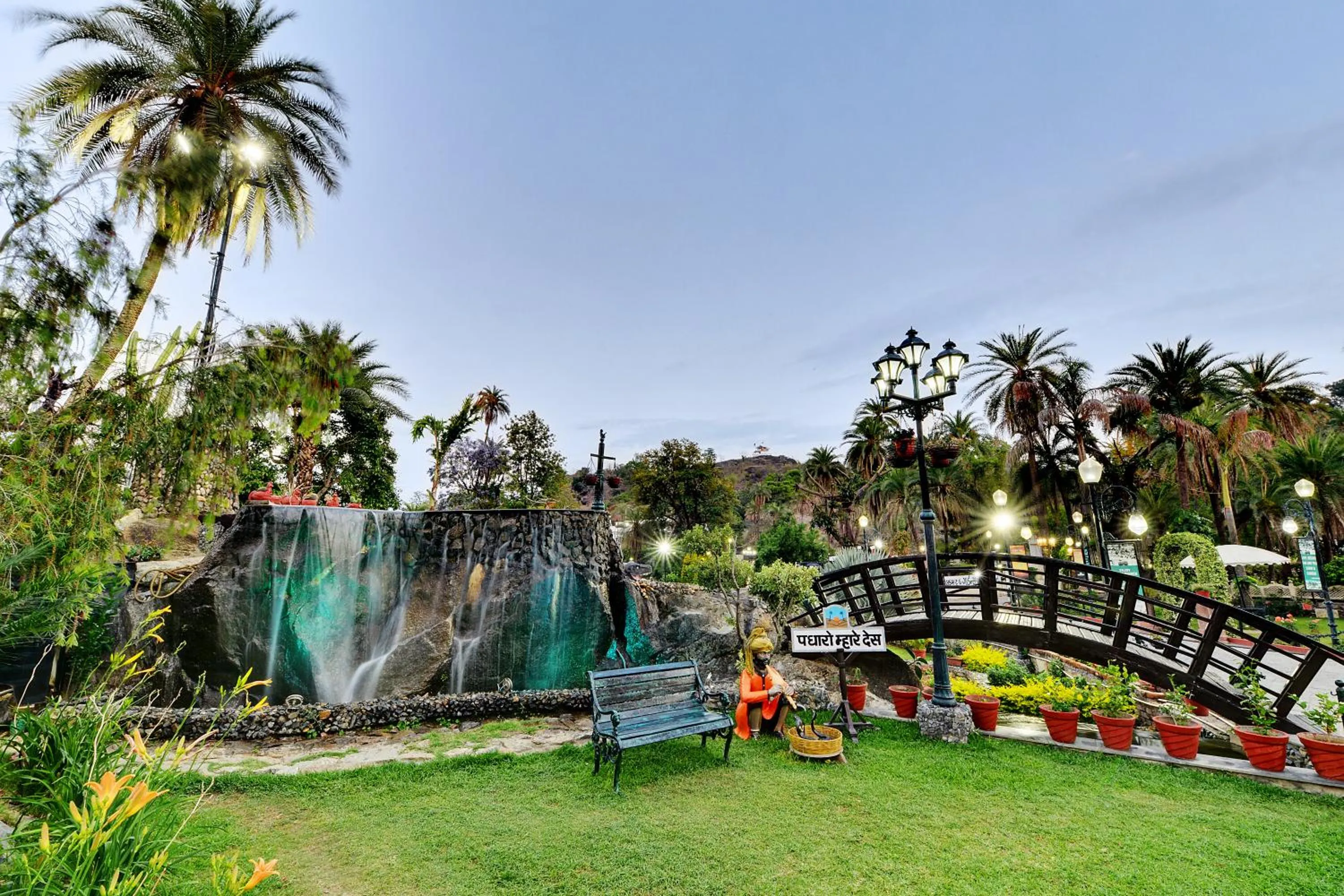 Garden view in Chacha Inn The Garden Retreat