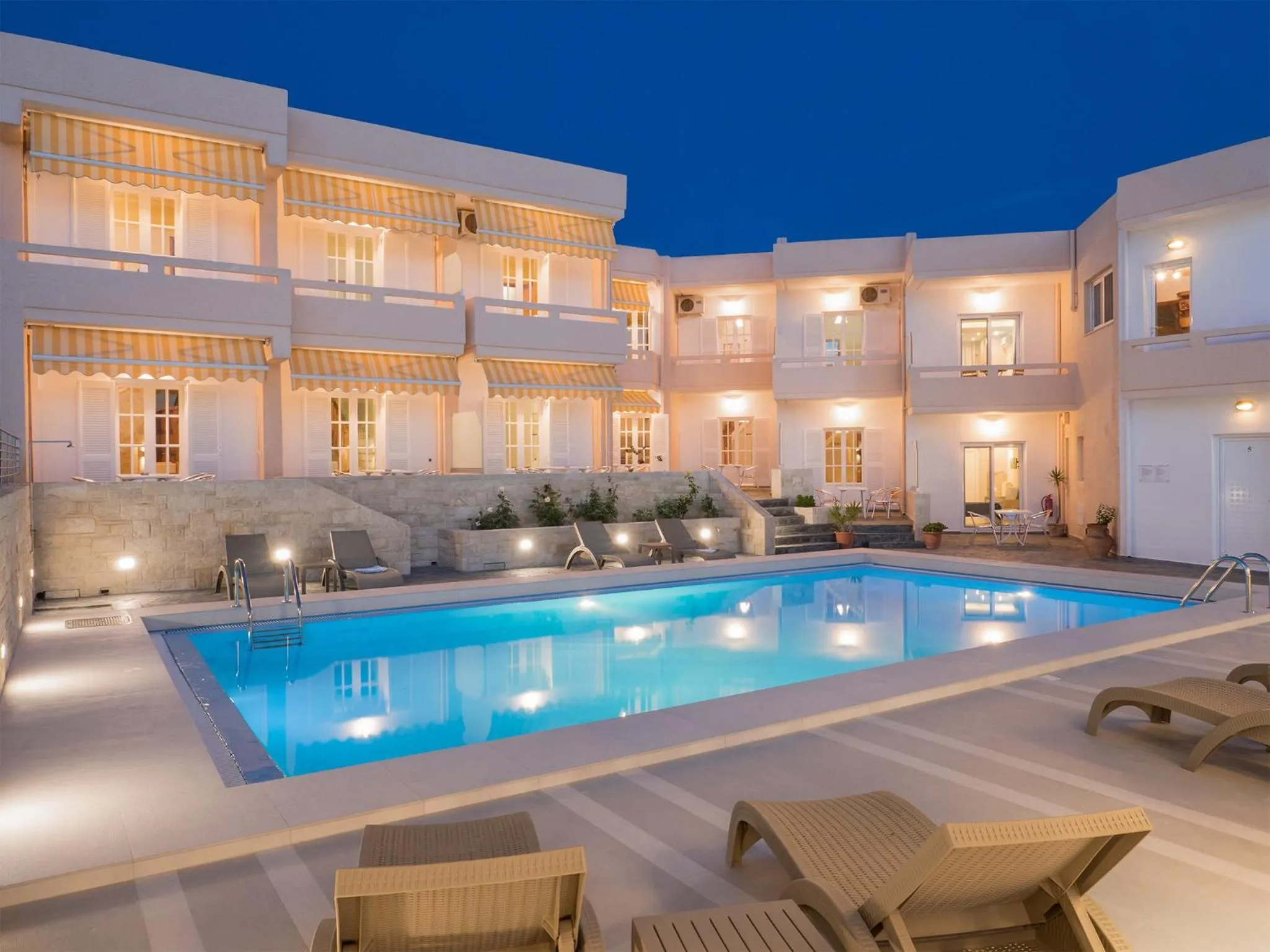 Bird's eye view in Villa Alexander