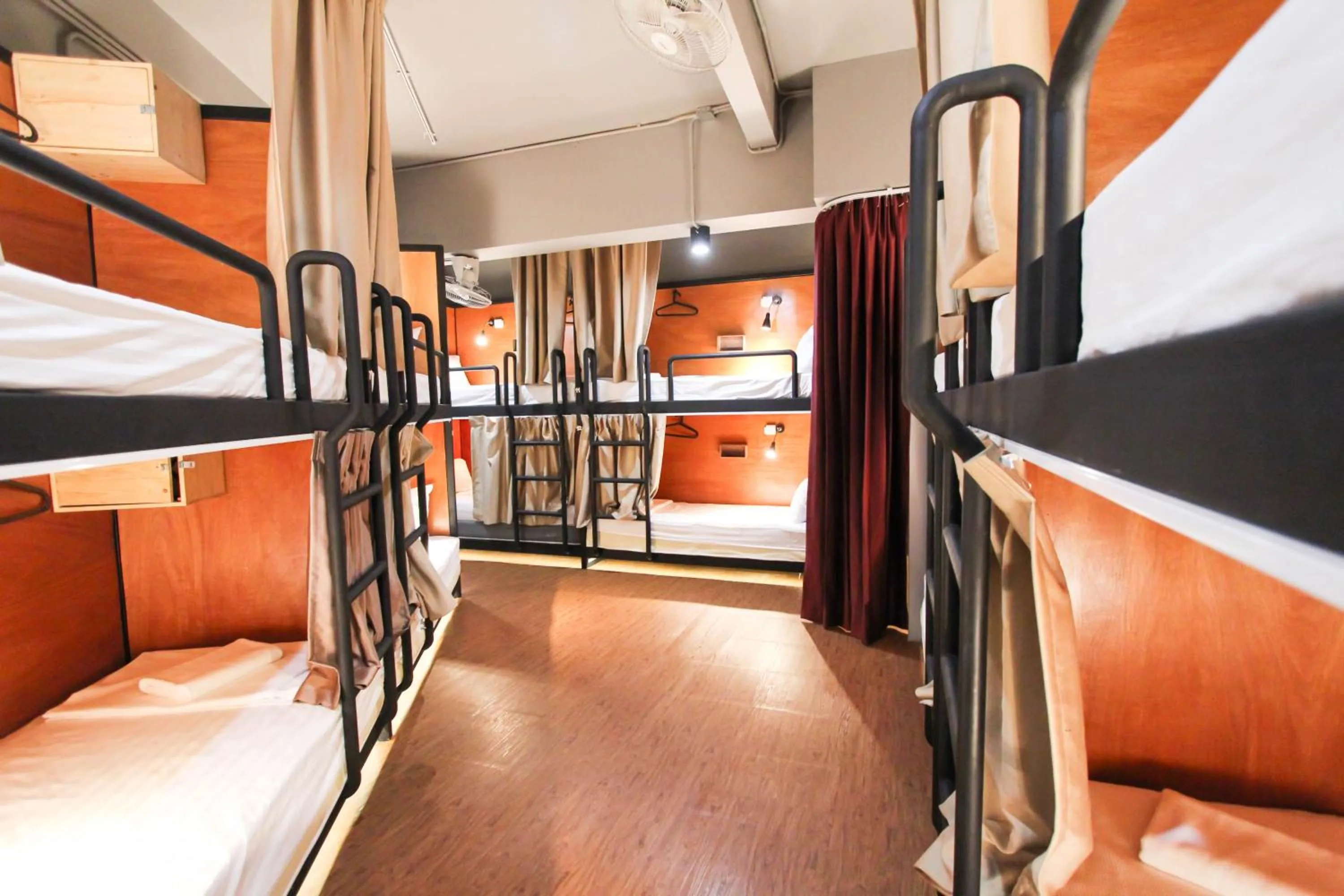 bunk bed in ThongLor Travellers Hostel and Cafe