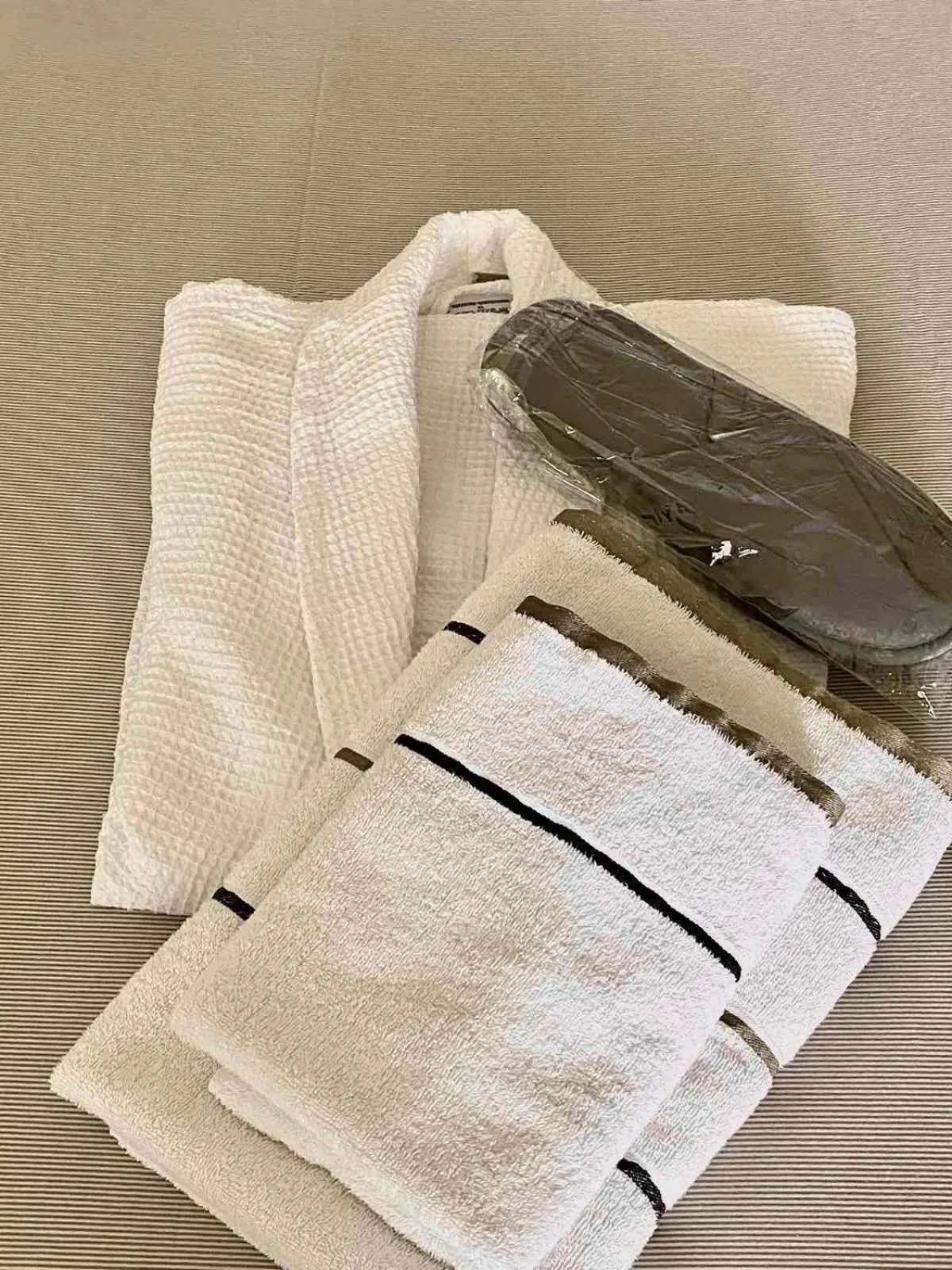 towels in Adrakos Apartments (Adults Only)