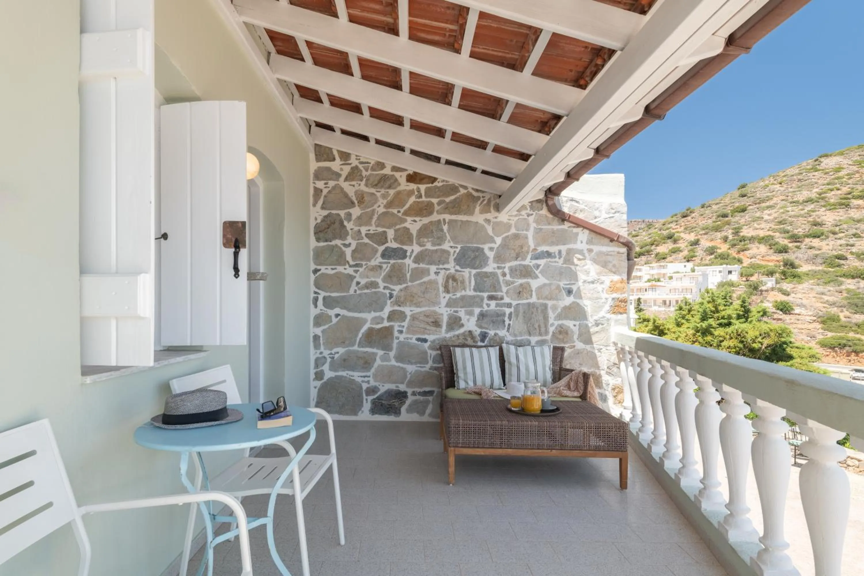 Balcony/Terrace in Adrakos Apartments (Adults Only)