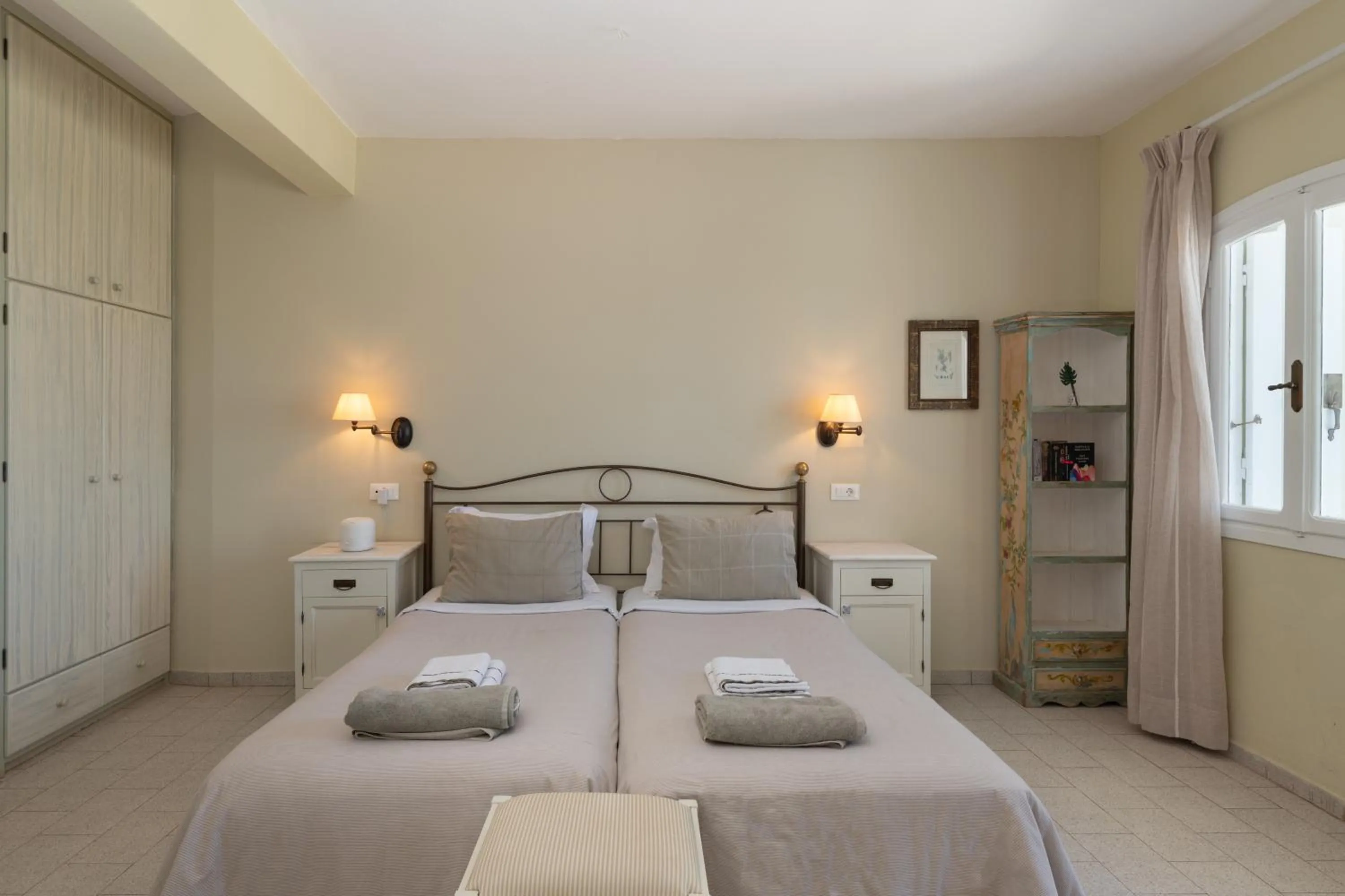 Bedroom, Bed in Adrakos Apartments (Adults Only)