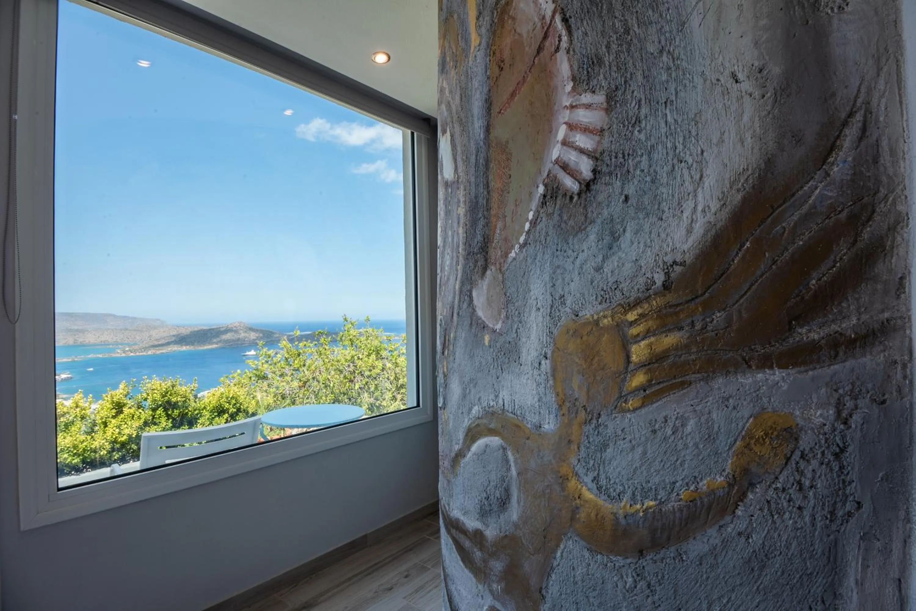 Sea view in Adrakos Apartments (Adults Only)