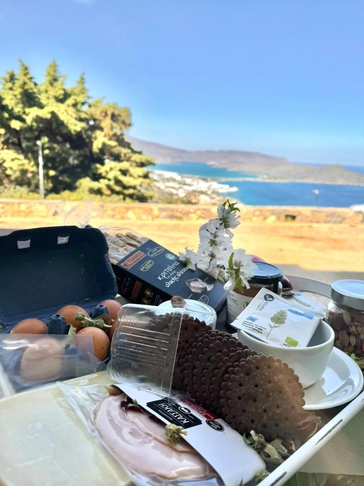 Food in Adrakos Apartments (Adults Only)