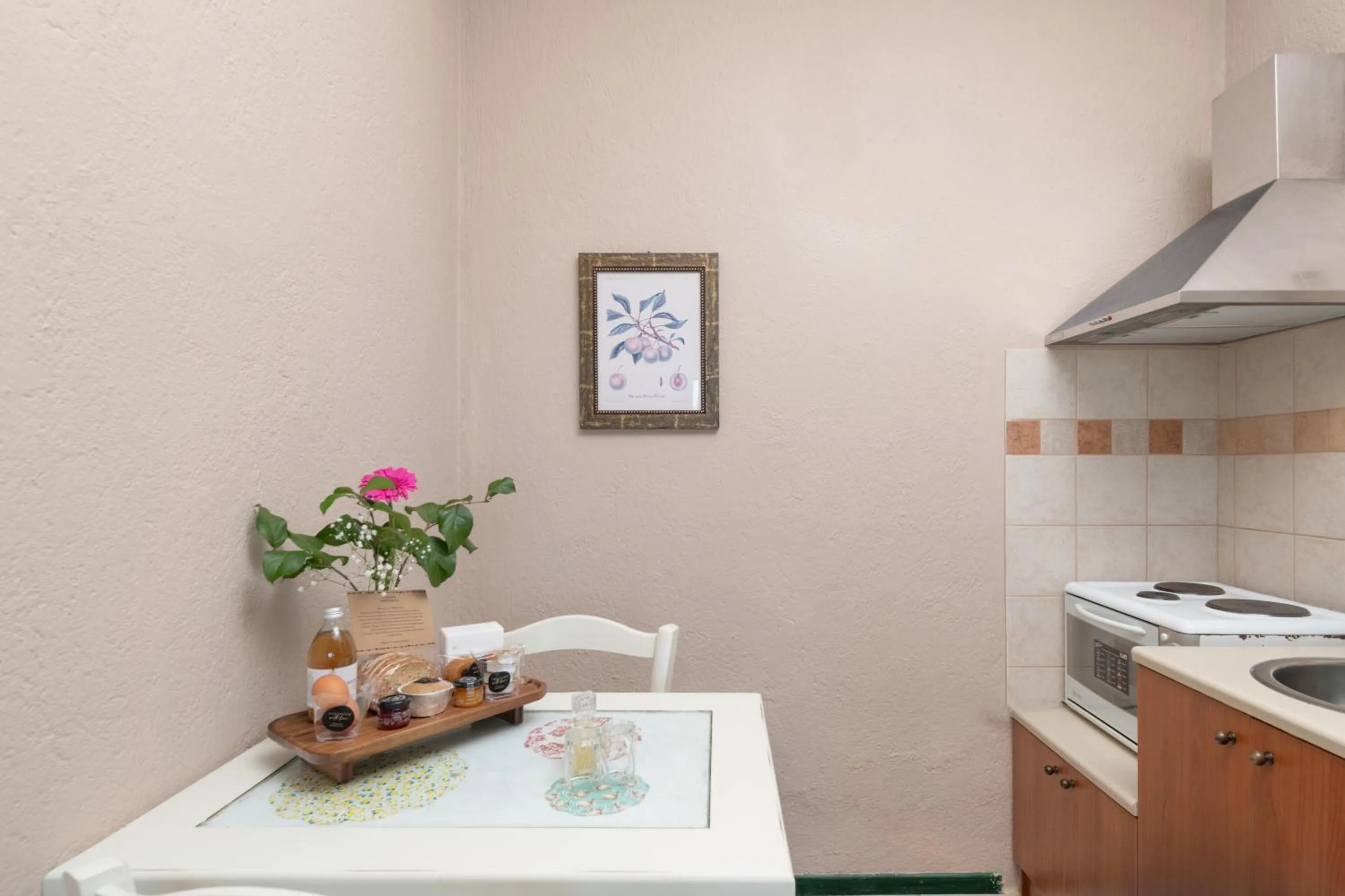 Kitchen or kitchenette in Adrakos Apartments (Adults Only)