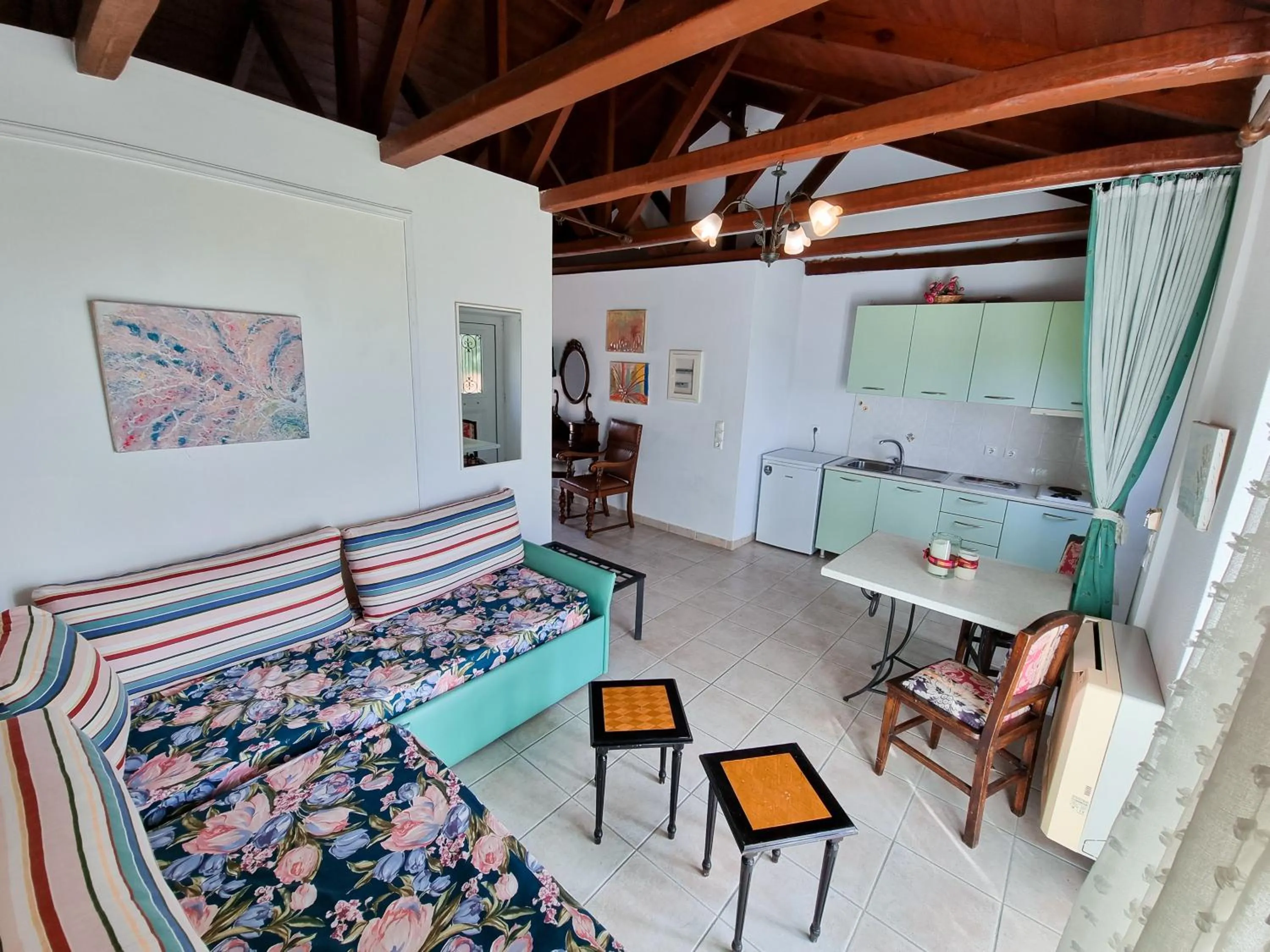 Seating area in Forestata Village