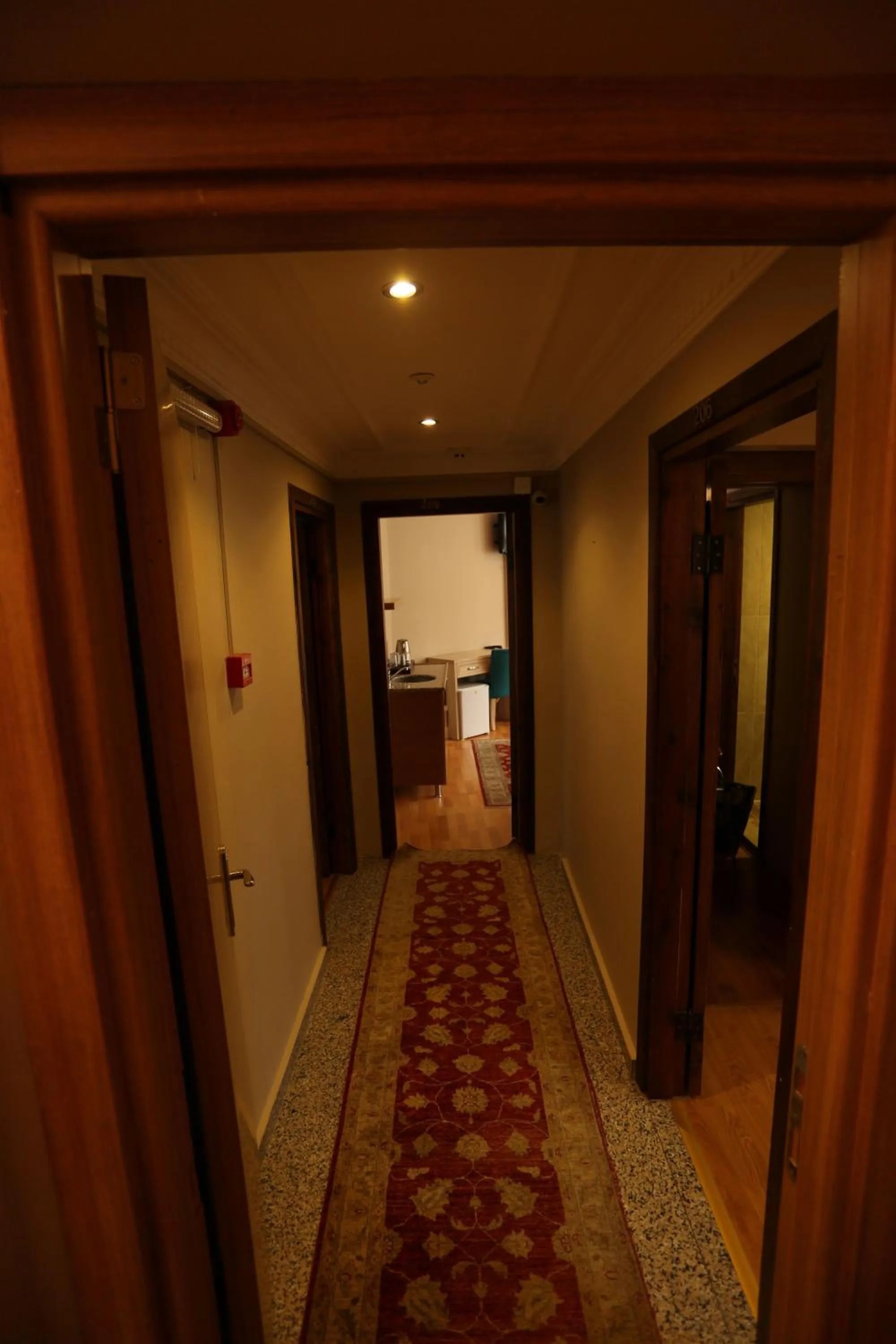 Bedroom in Tashkonak Studio Suites