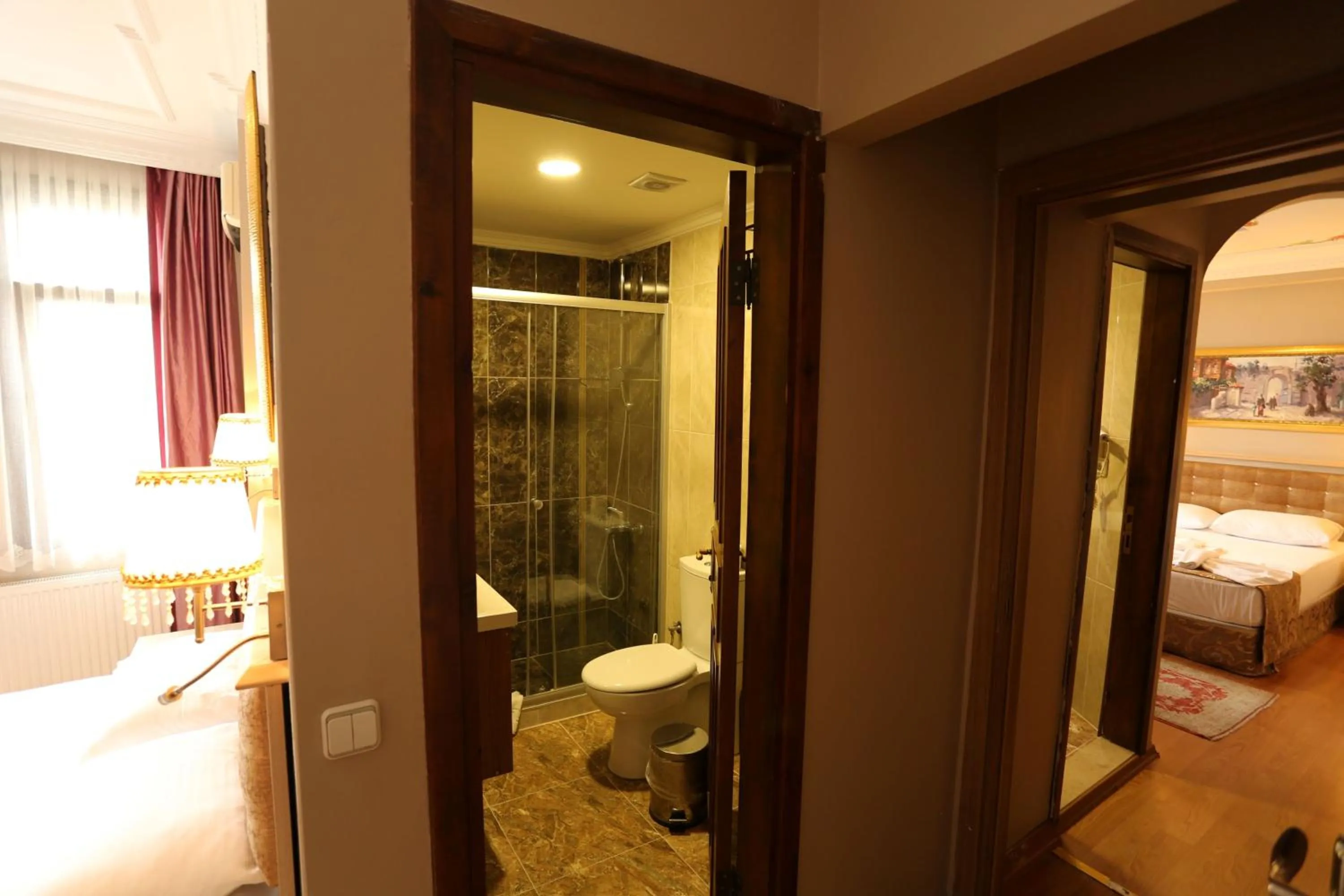 Bedroom in Tashkonak Studio Suites