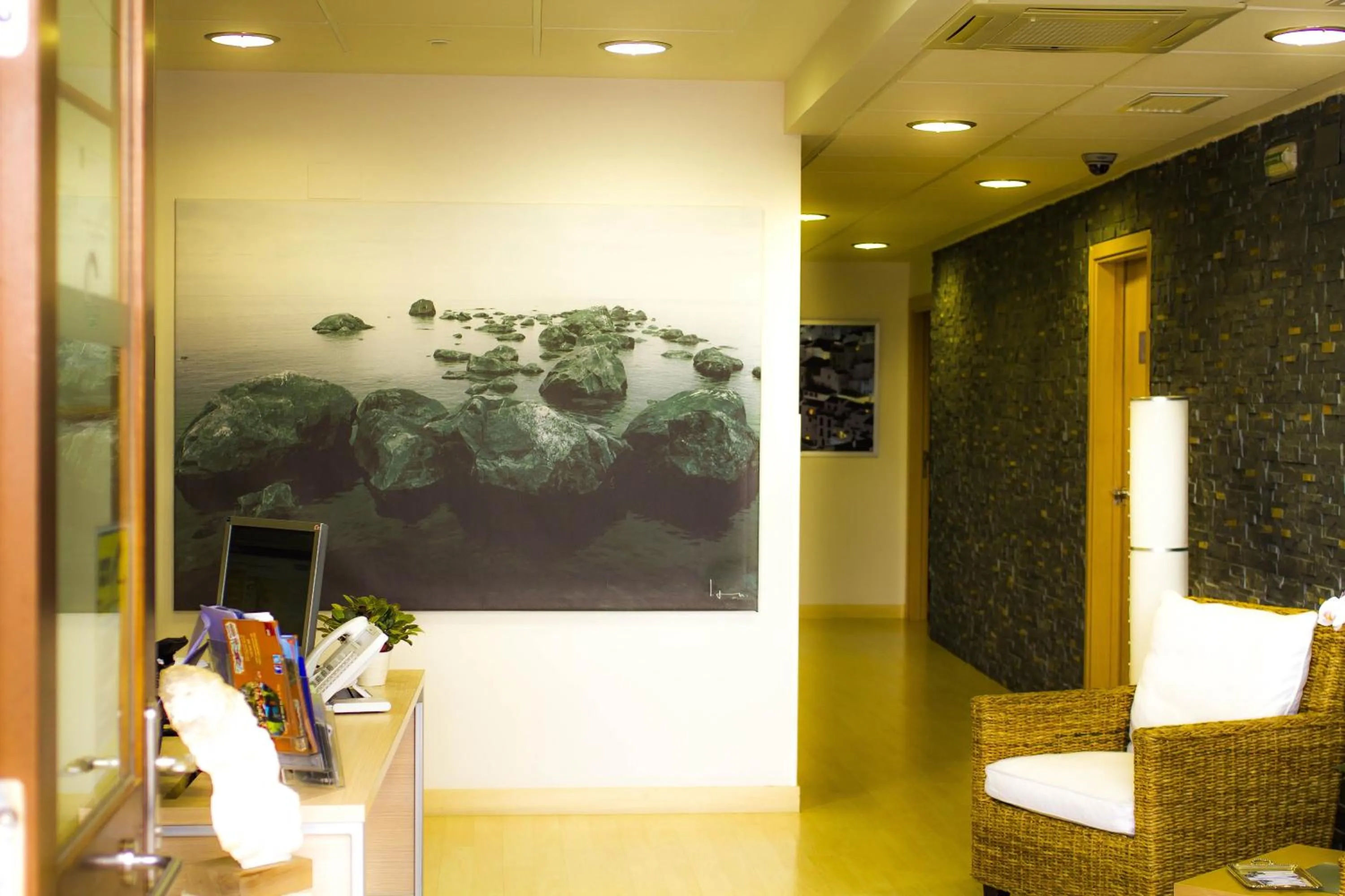 Lobby or reception in Hotel Restaurante Caracho