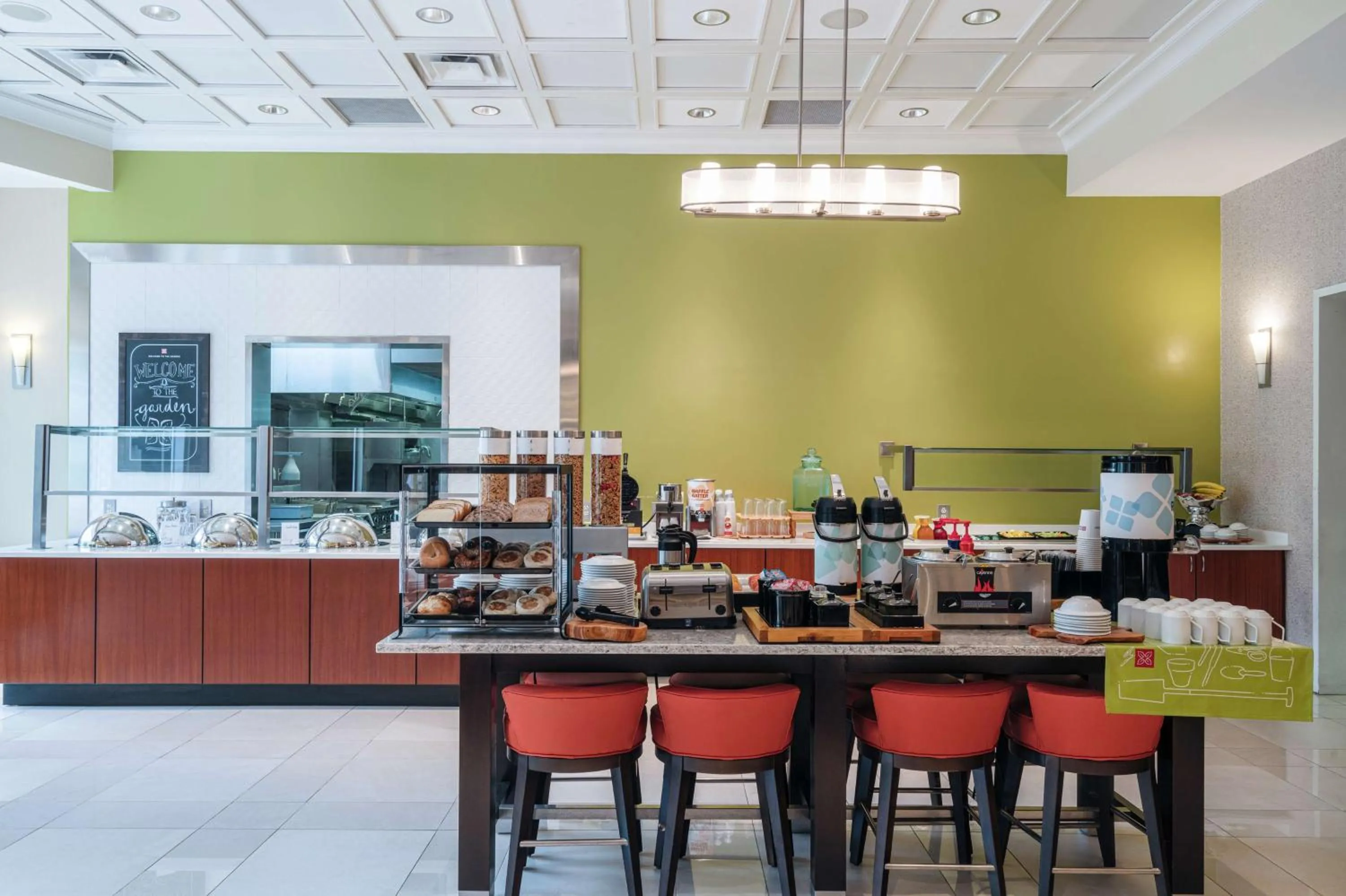 Breakfast in Hilton Garden Inn Dalton