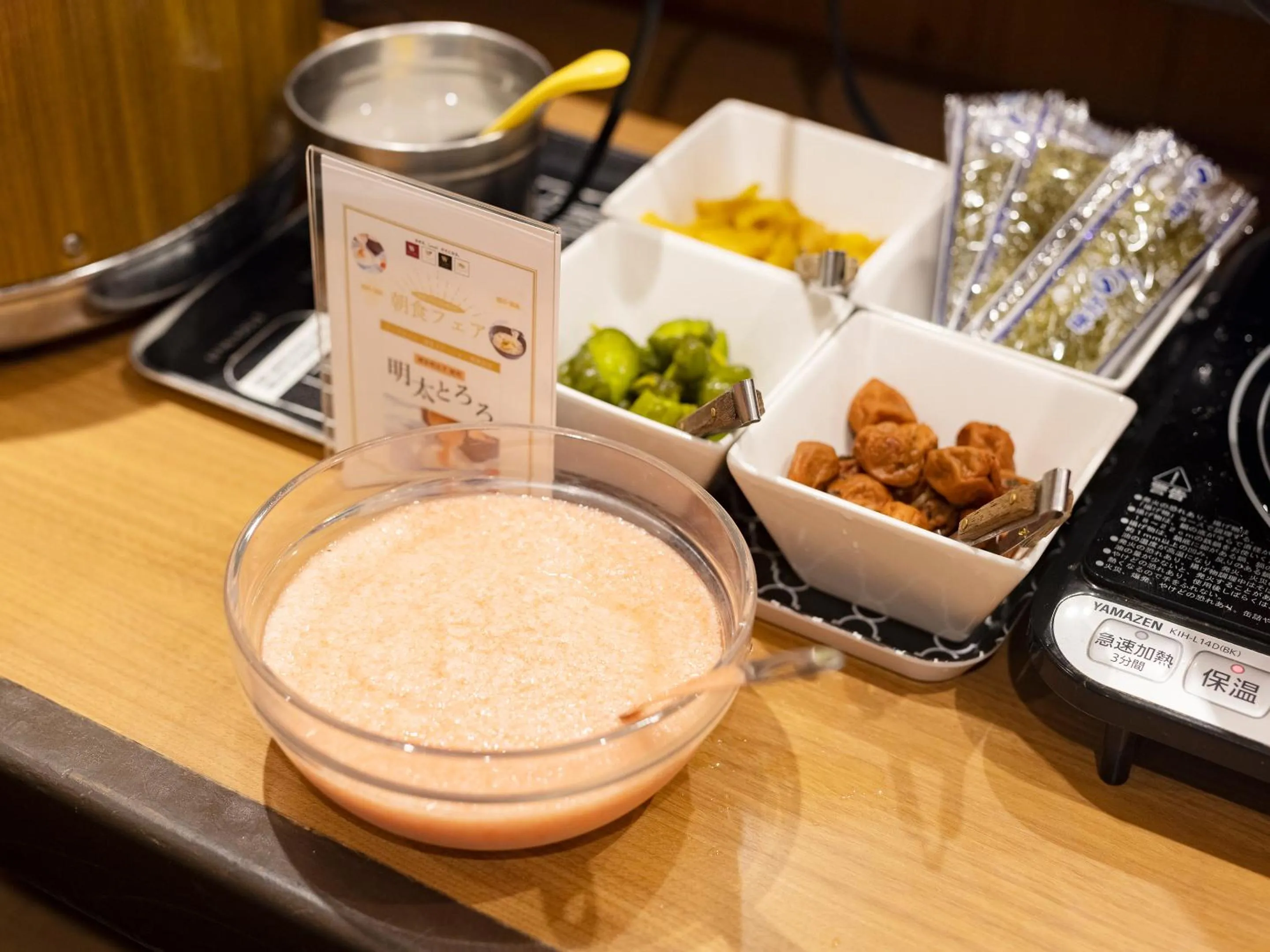 Buffet breakfast in Hotel Wing International Izumi