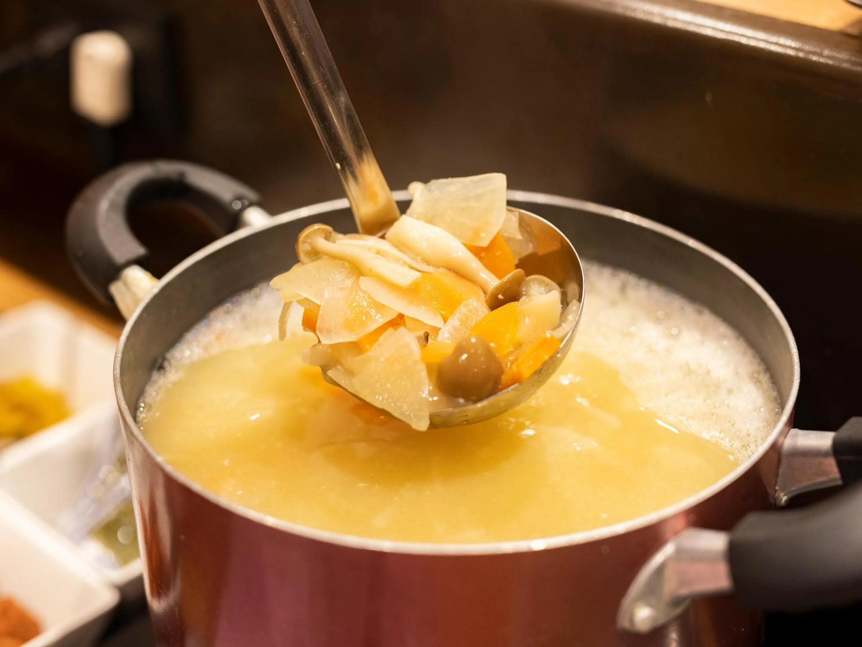 Buffet breakfast in Hotel Wing International Izumi