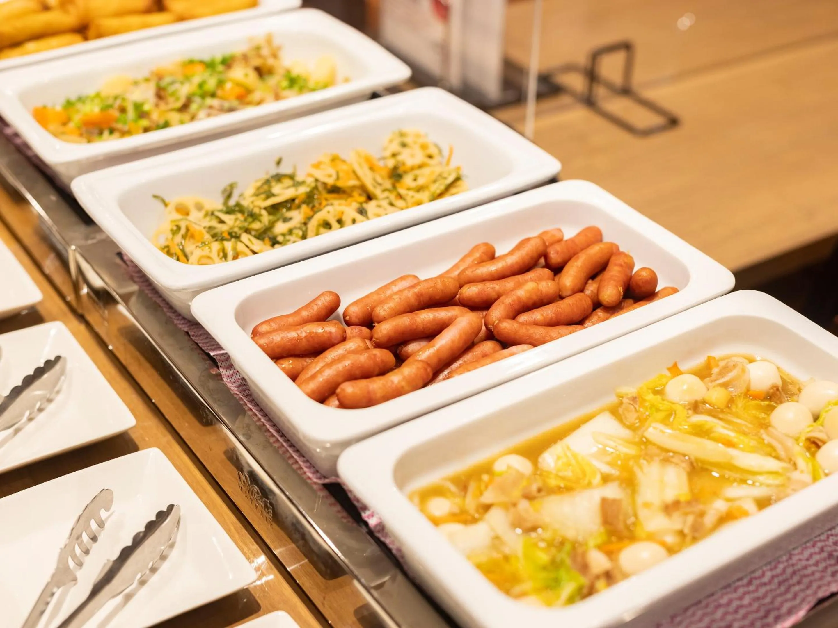 Buffet breakfast in Hotel Wing International Izumi