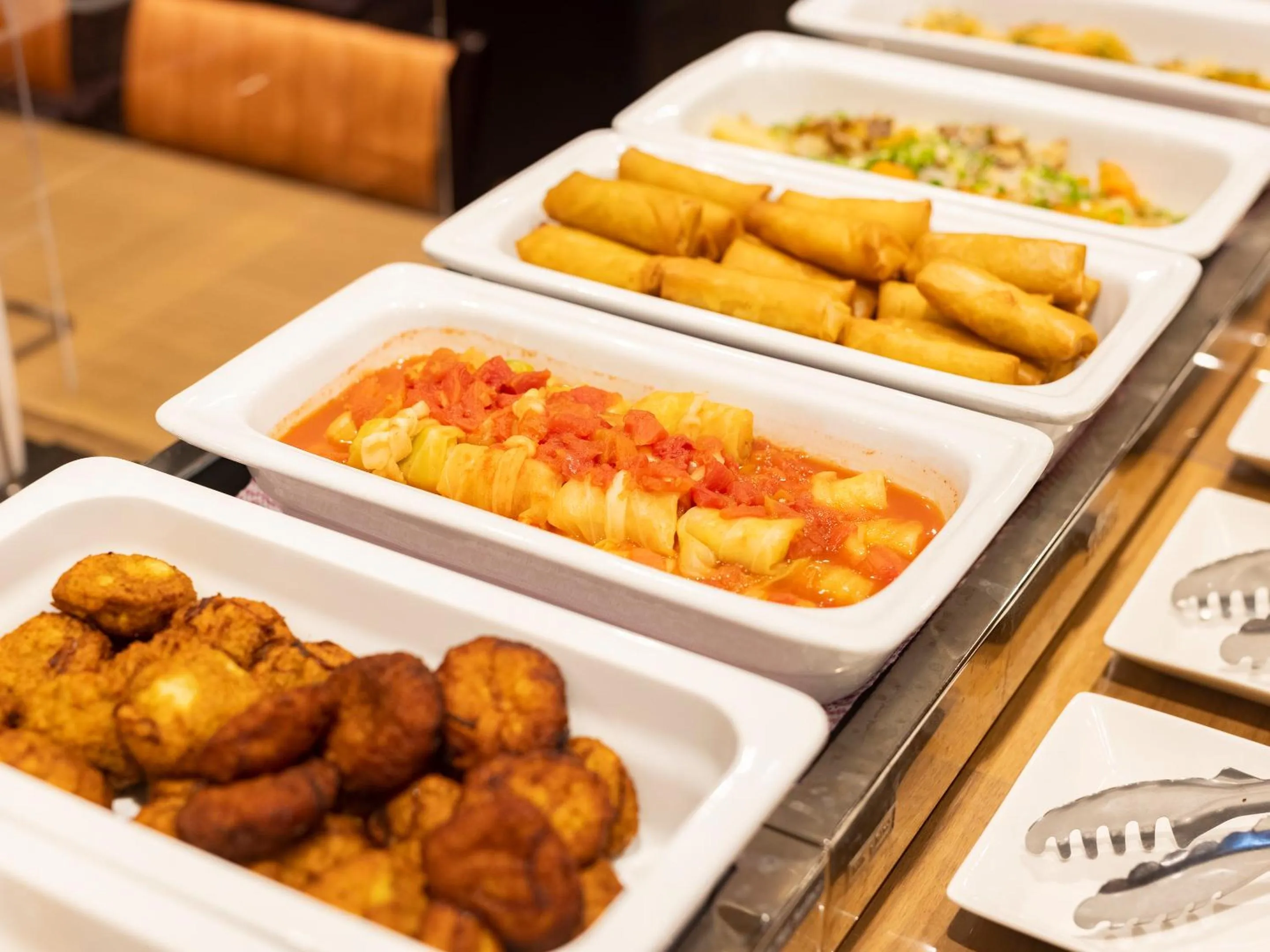 Buffet breakfast in Hotel Wing International Izumi