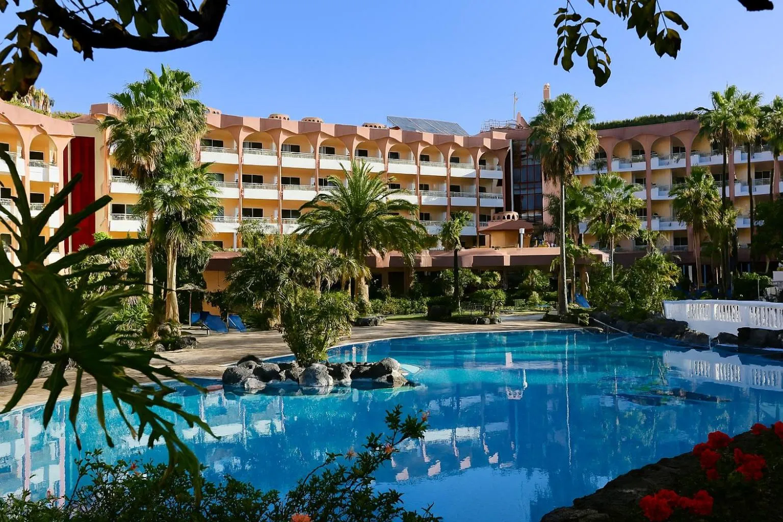 Garden in Hotel Puerto Palace