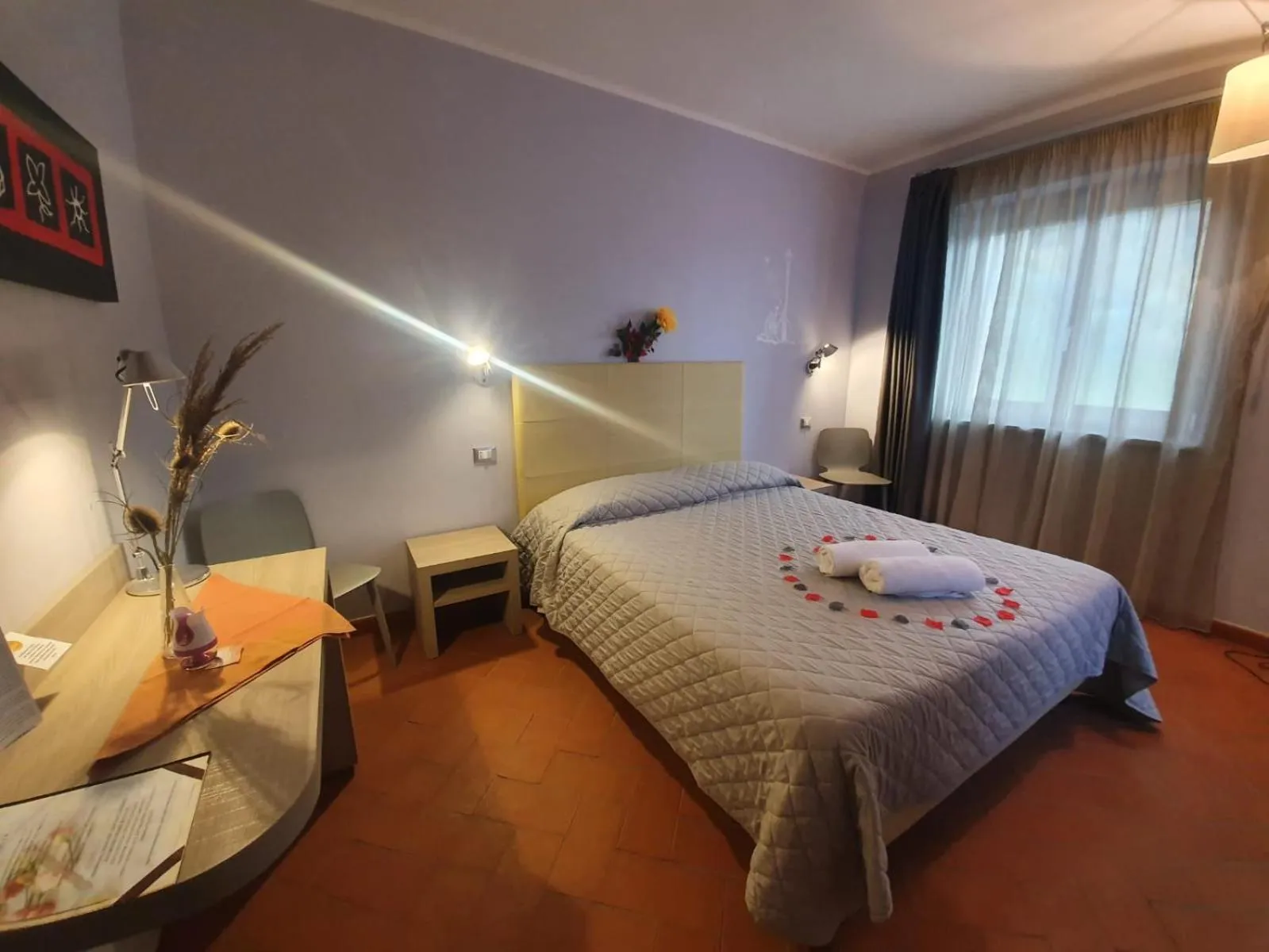 Bed in Resort San Nicola - Restaurant and Wellness Fitness
