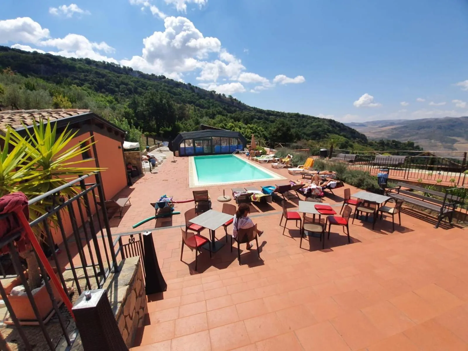 Pool view in Resort San Nicola - Restaurant and Wellness Fitness