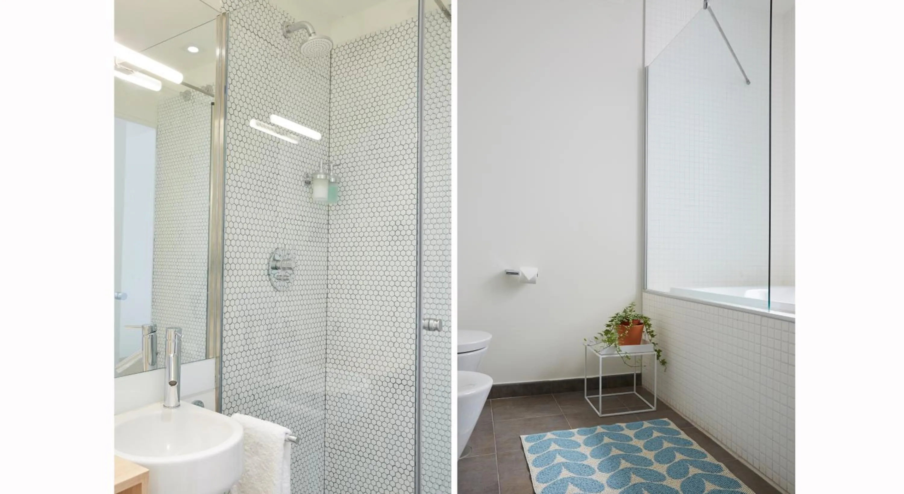 Bathroom in 60 Balconies Design