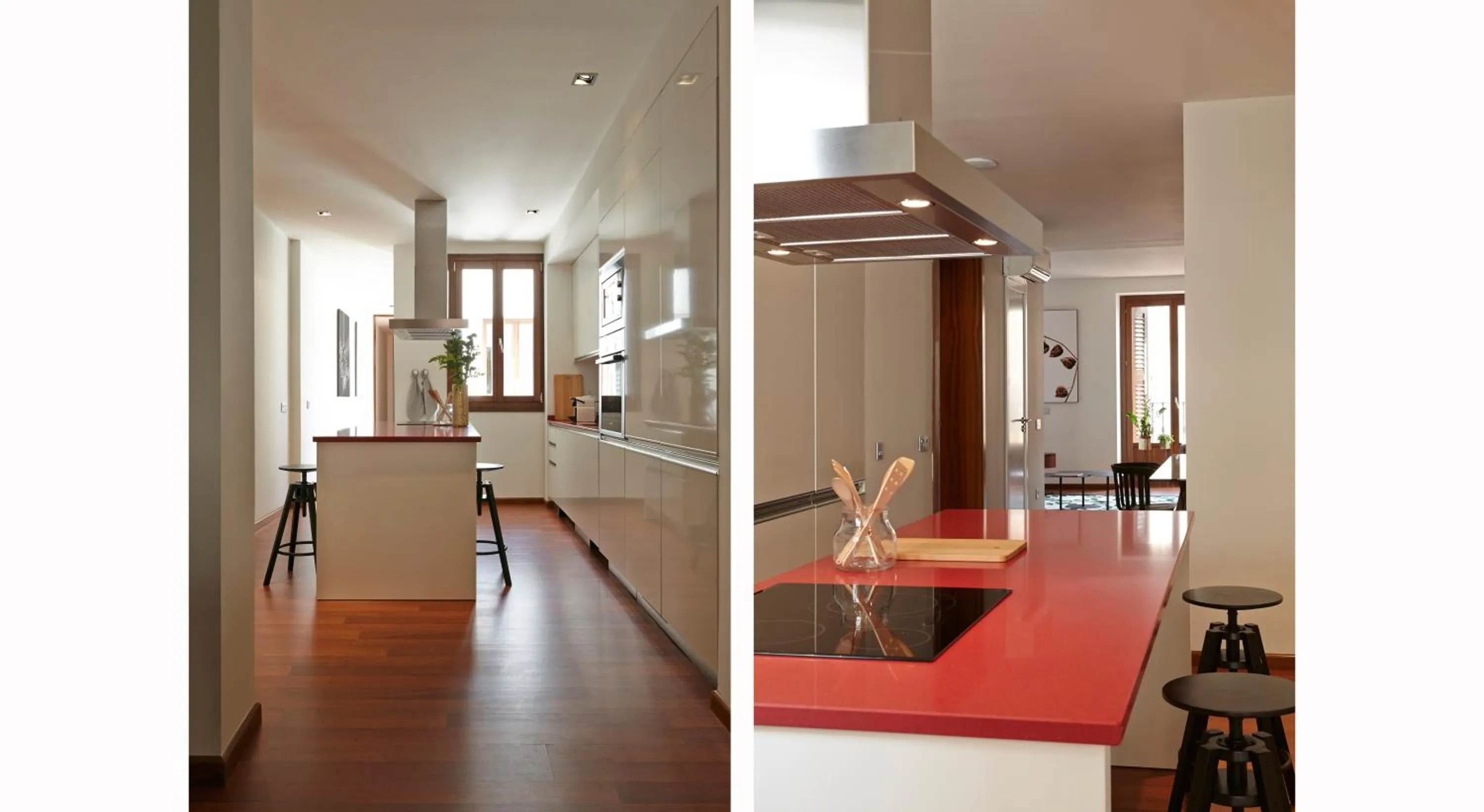 Kitchen or kitchenette in 60 Balconies Design