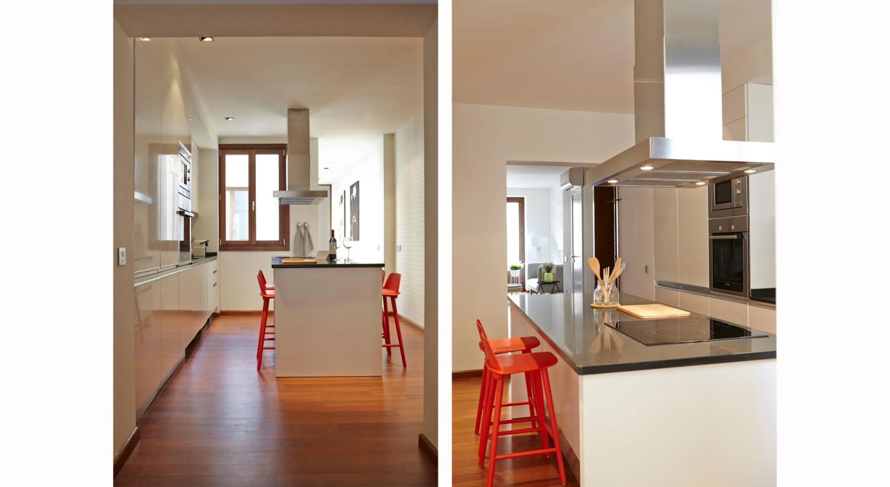 Kitchen or kitchenette in 60 Balconies Design