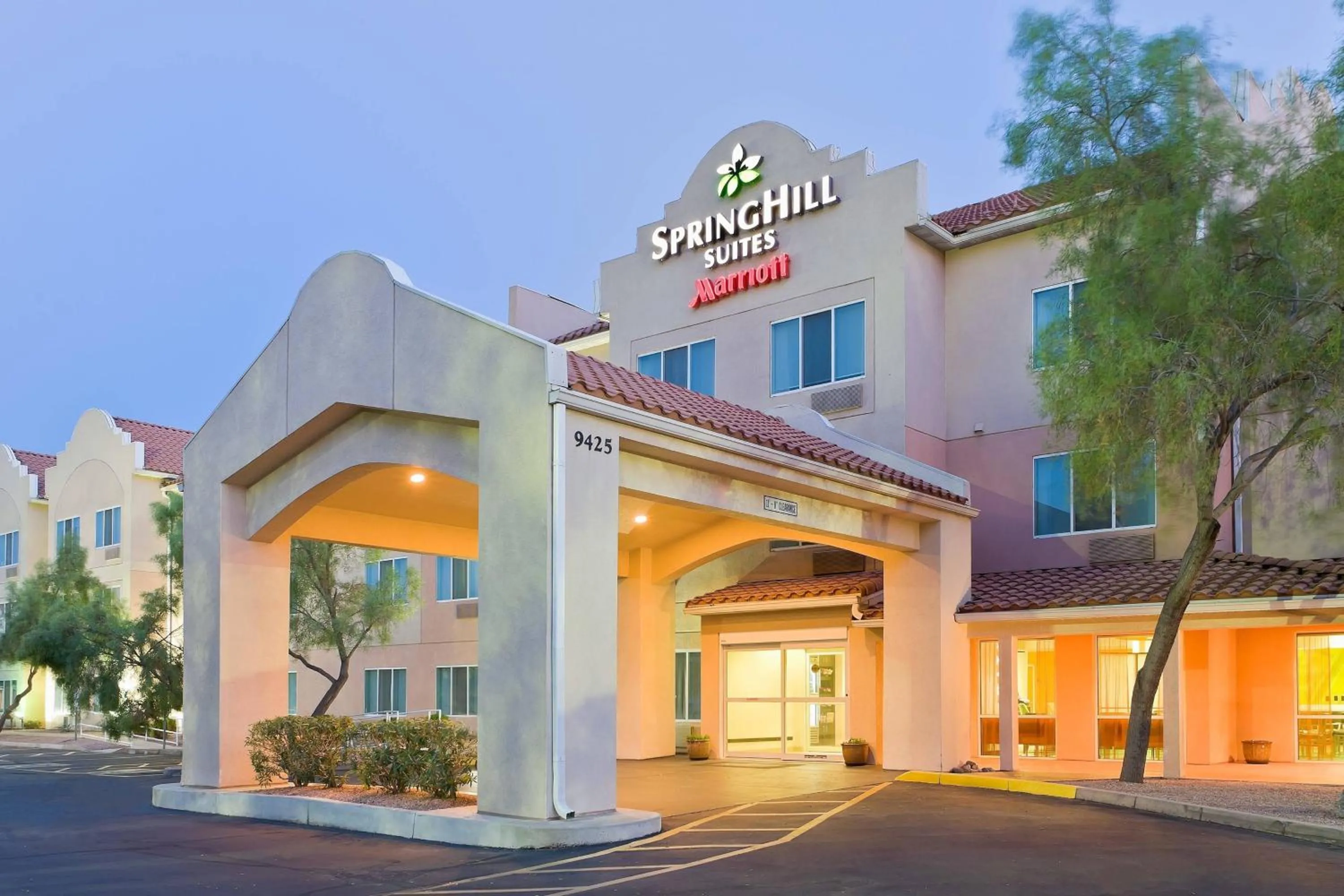 Property building in SpringHill Suites Phoenix North