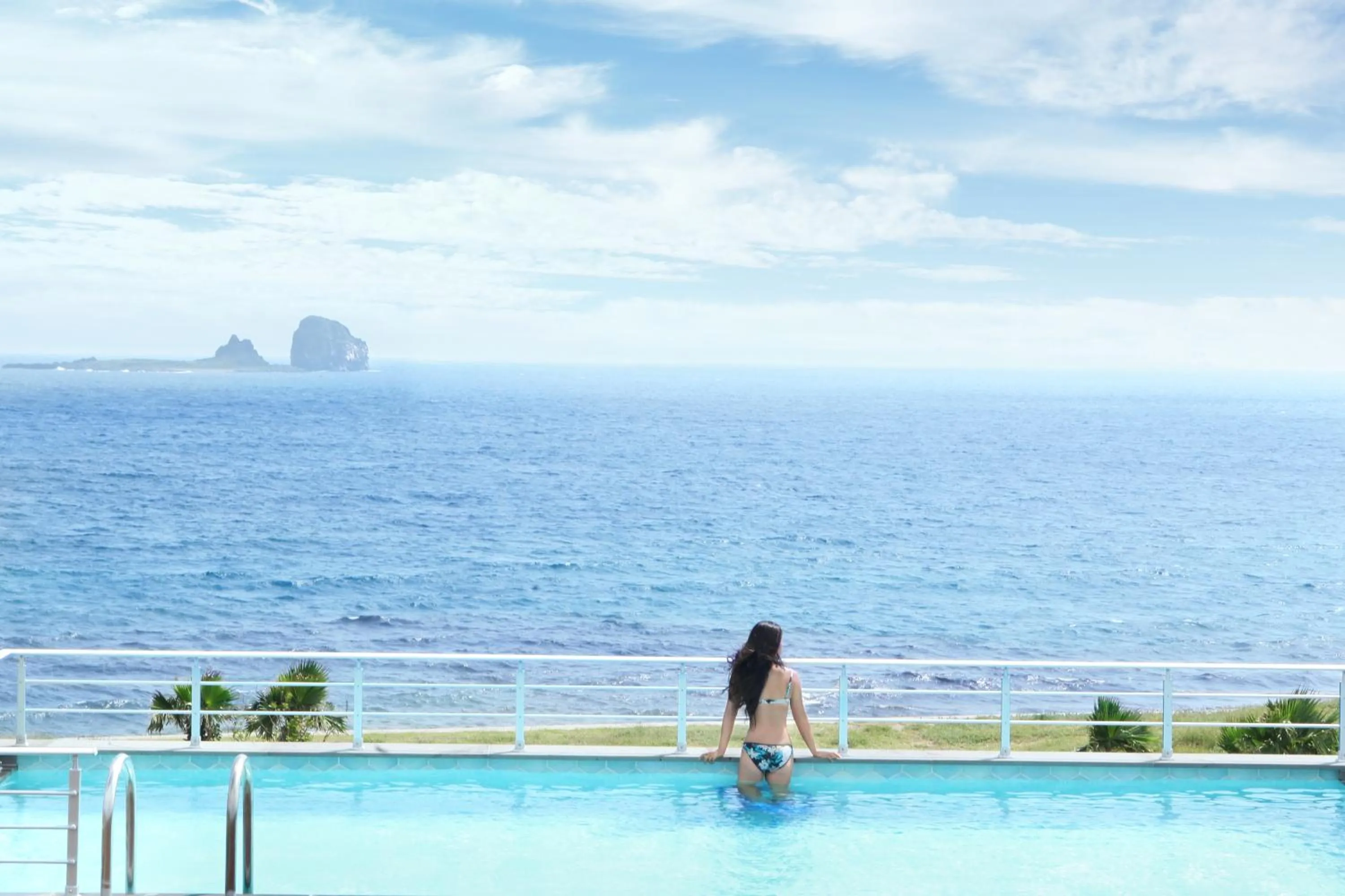 Pool view in Sun and Moon Resort