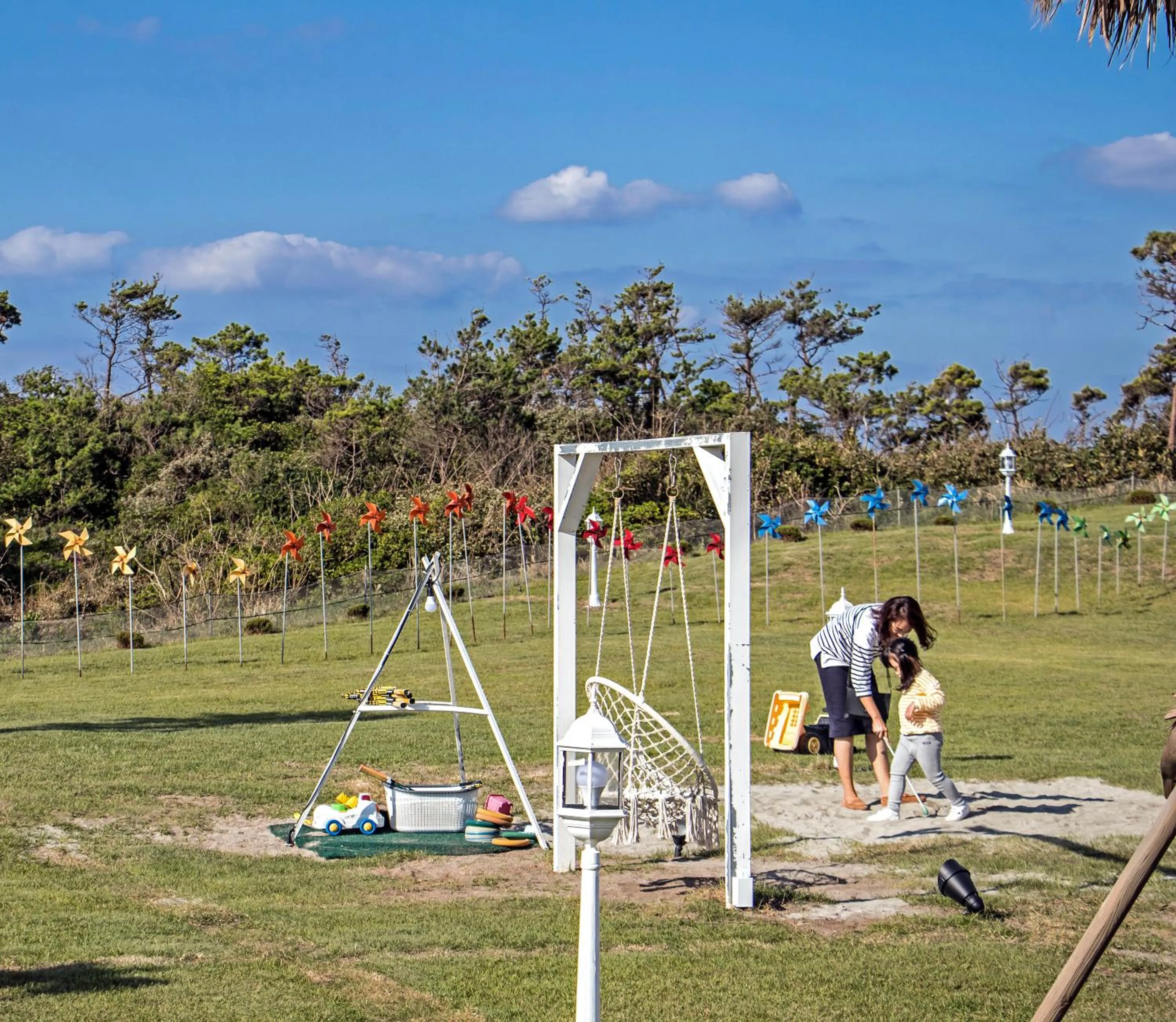 Children play ground in Sun and Moon Resort