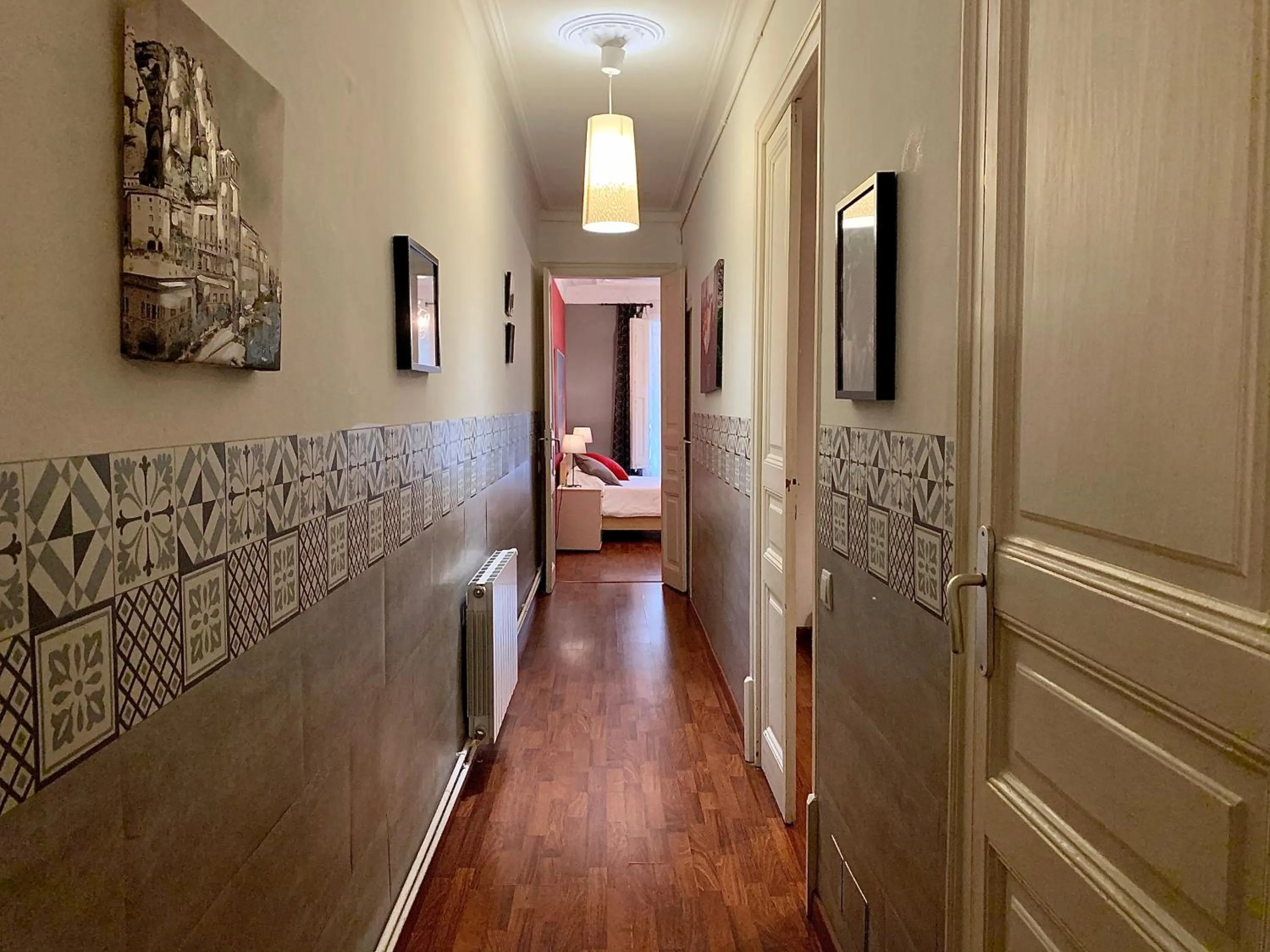 Bed in Charm Rambla Catalunya