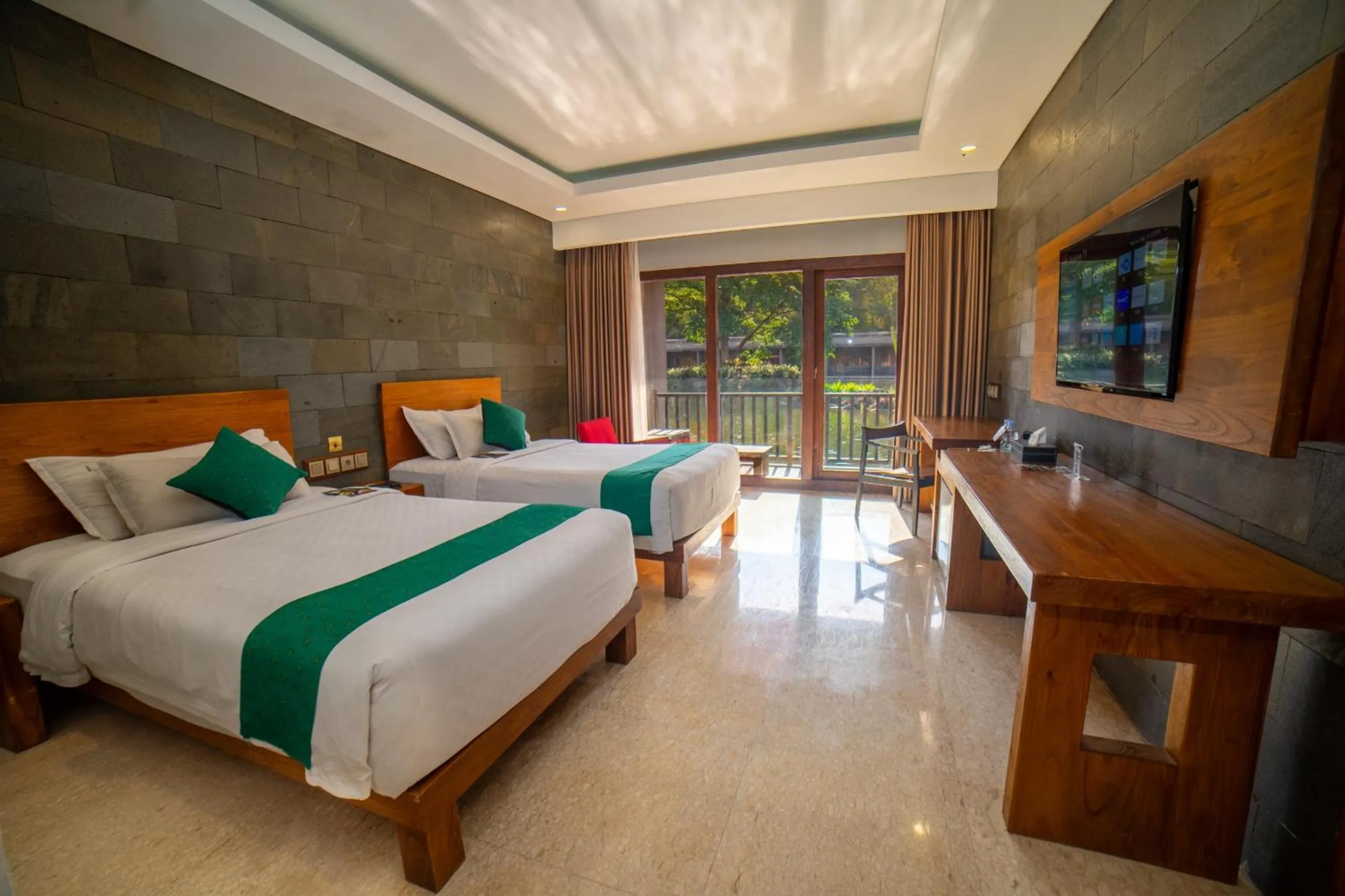 Bedroom, Bed in The Westlake Hotel & Resort Yogyakarta