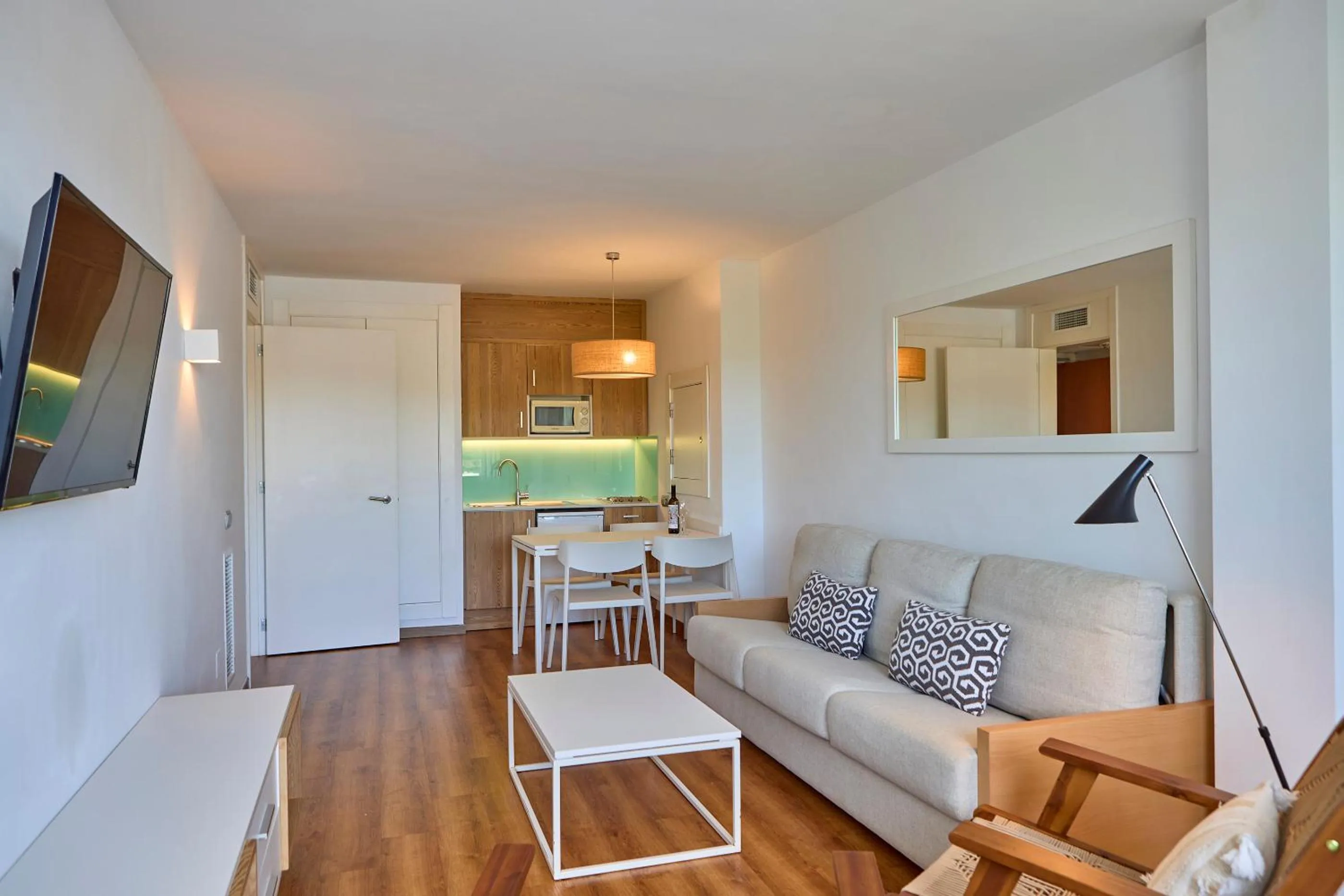 Living room in Aparthotel Ponent Mar