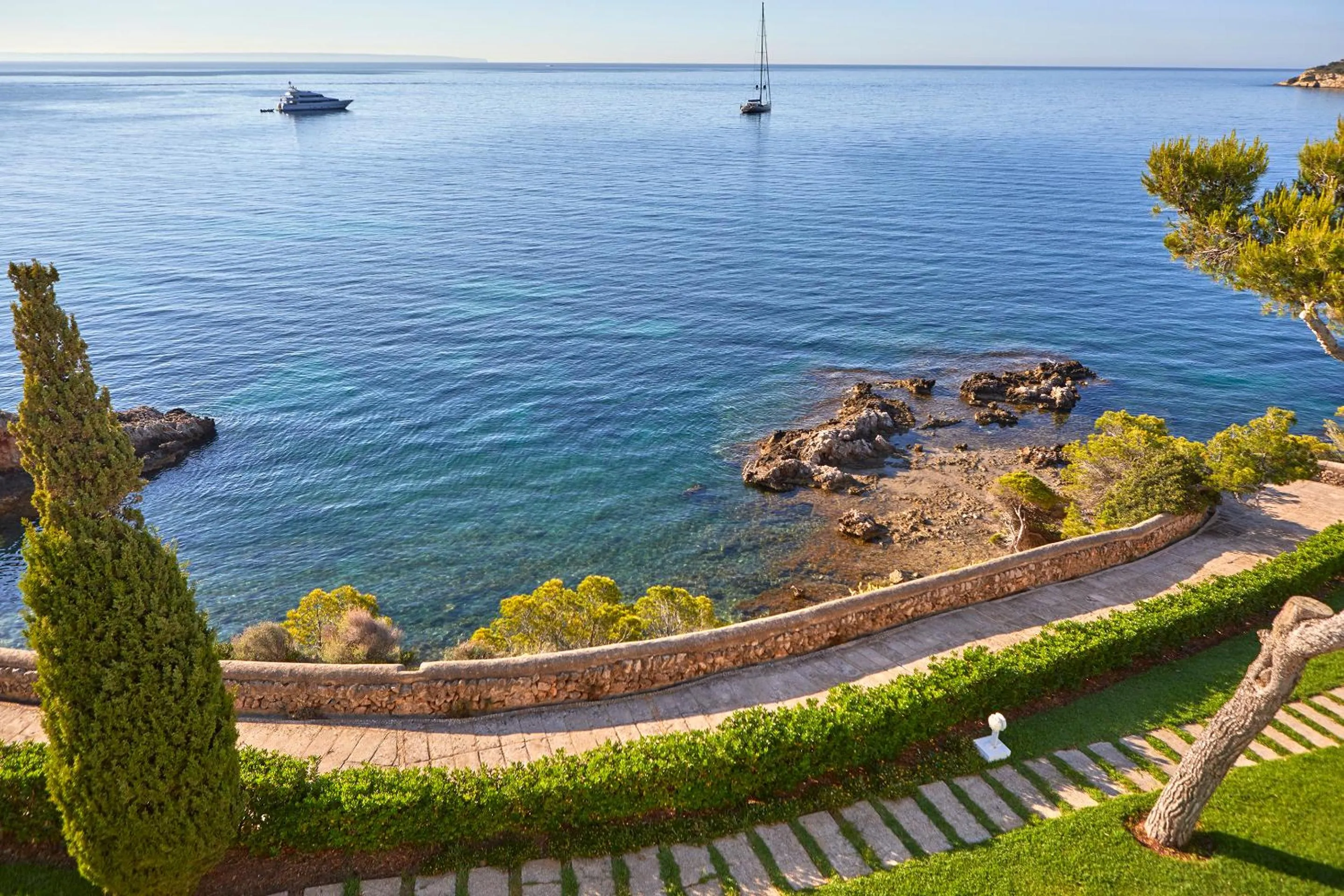 Sea view in Aparthotel Ponent Mar