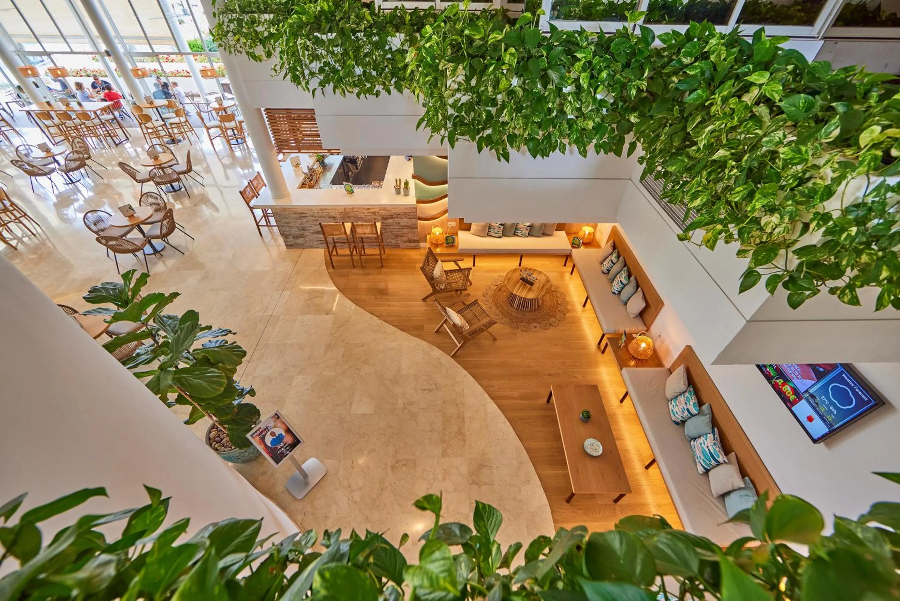 Lounge or bar in Aparthotel Ponent Mar