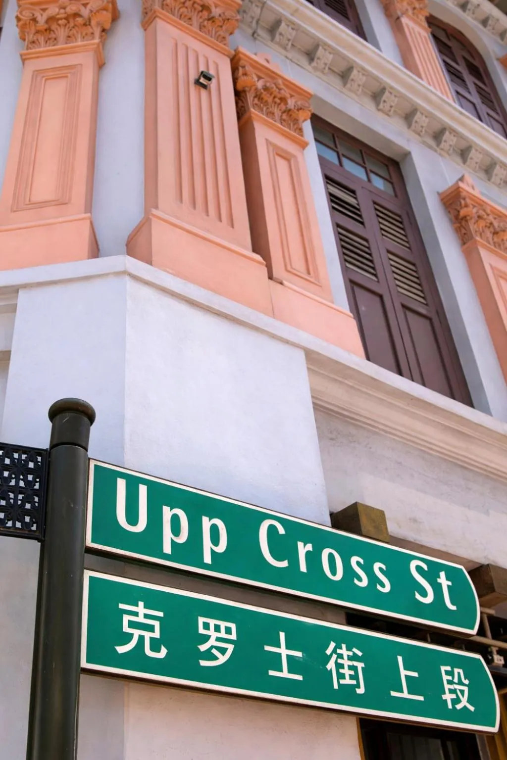 Street view in Wink at Upper Cross Street