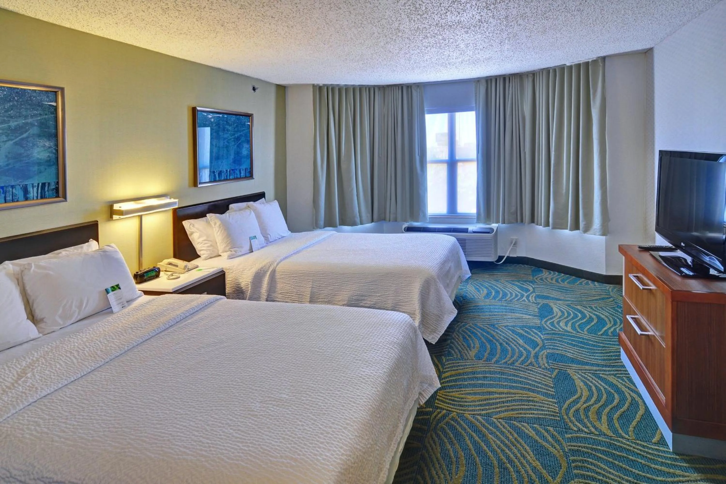 Photo of the whole room, Bed in SpringHill Suites by Marriott Dallas NW Highway at Stemmons / I-35East
