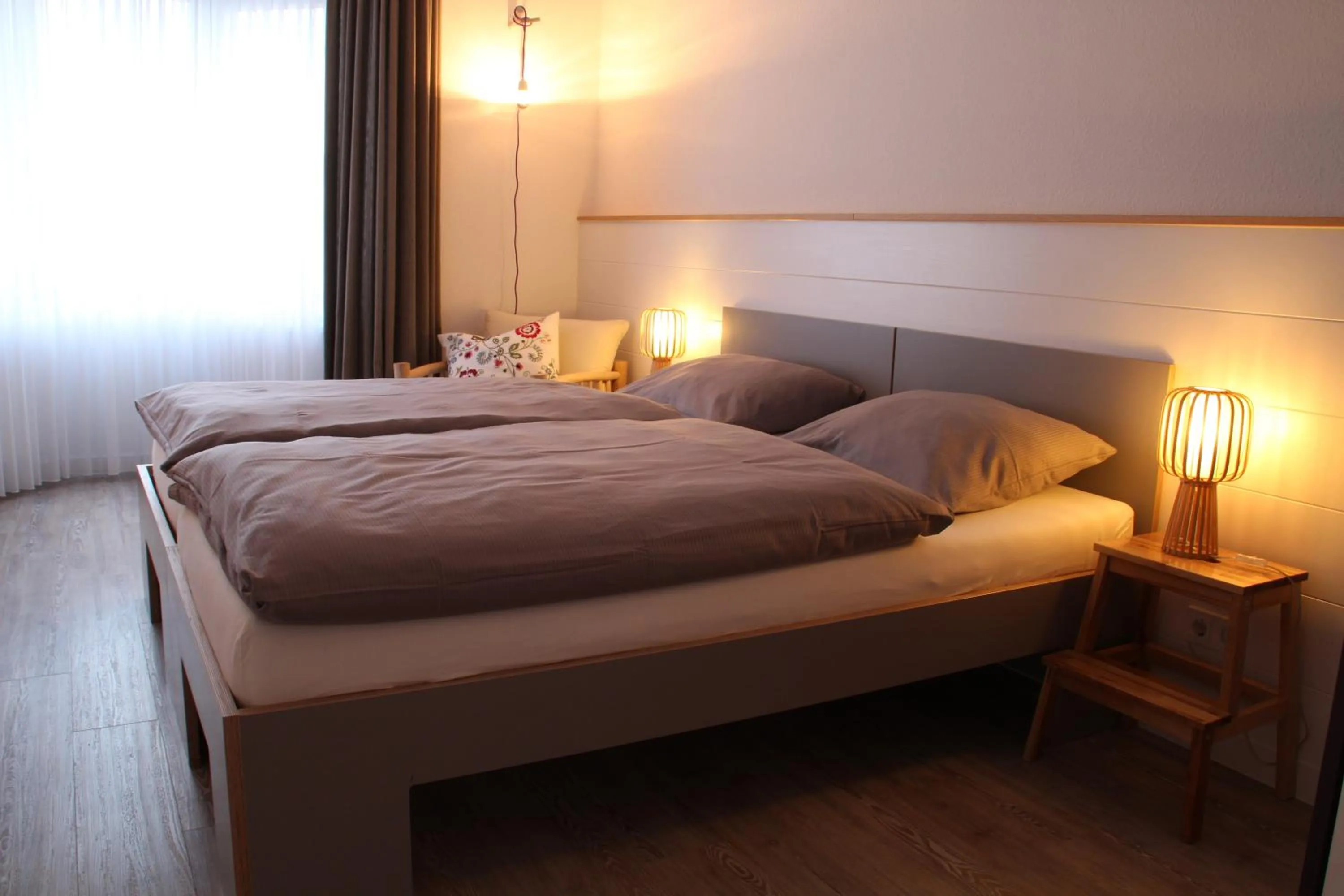 Bed in Frühstückshotel Fürstenwerth