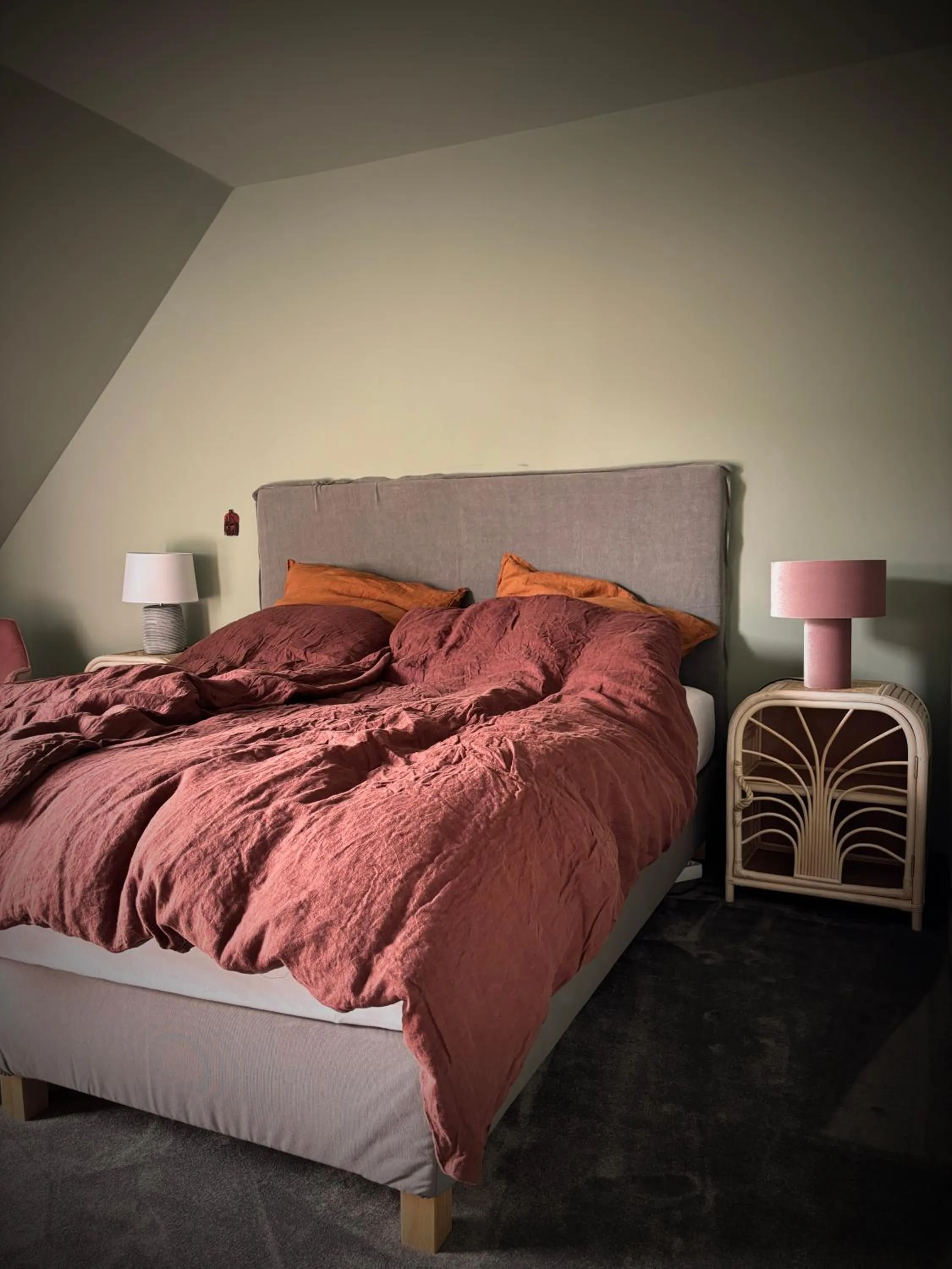 Bedroom, Bed in Frühstückshotel Fürstenwerth
