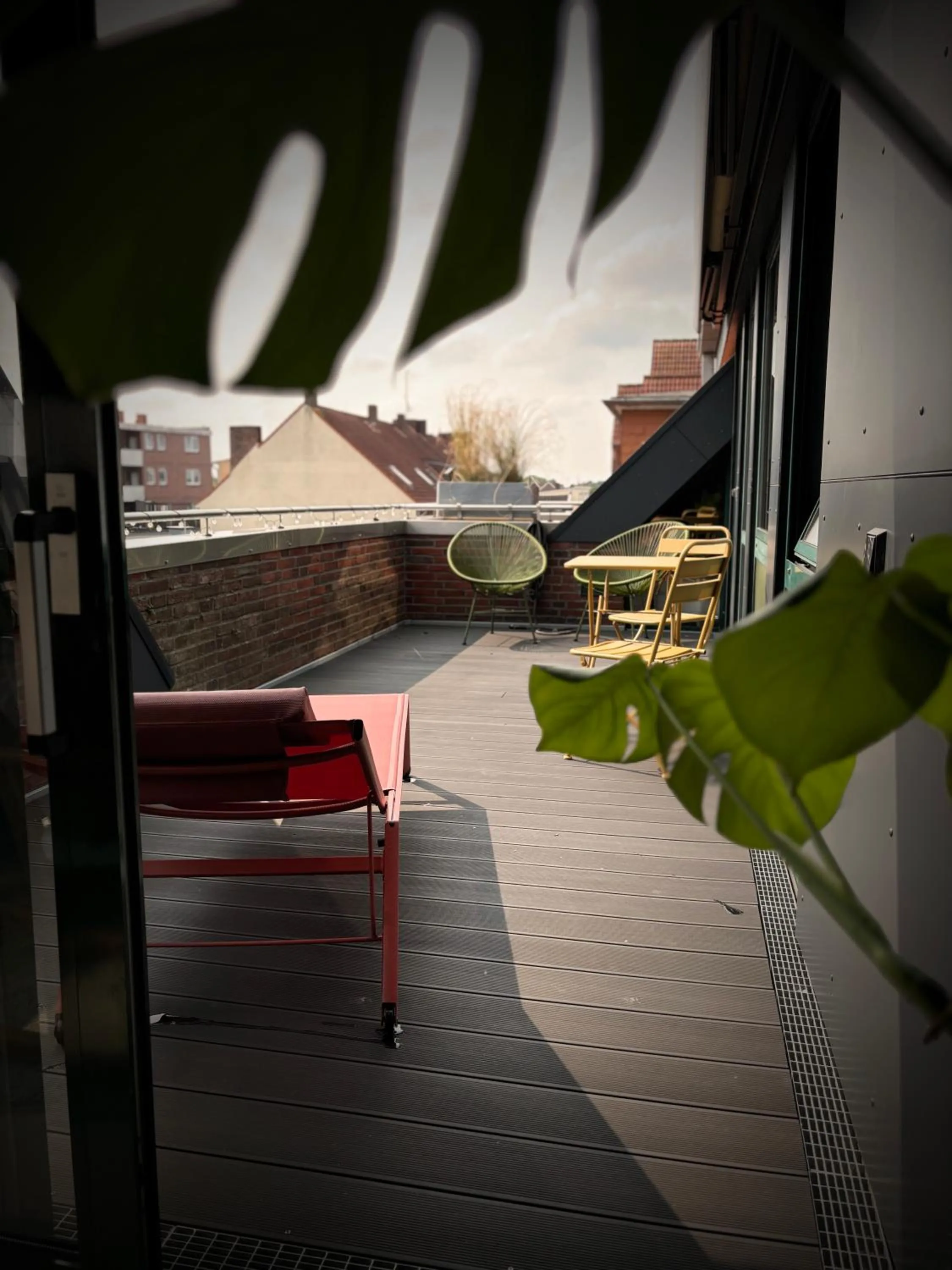 Balcony/Terrace in Frühstückshotel Fürstenwerth