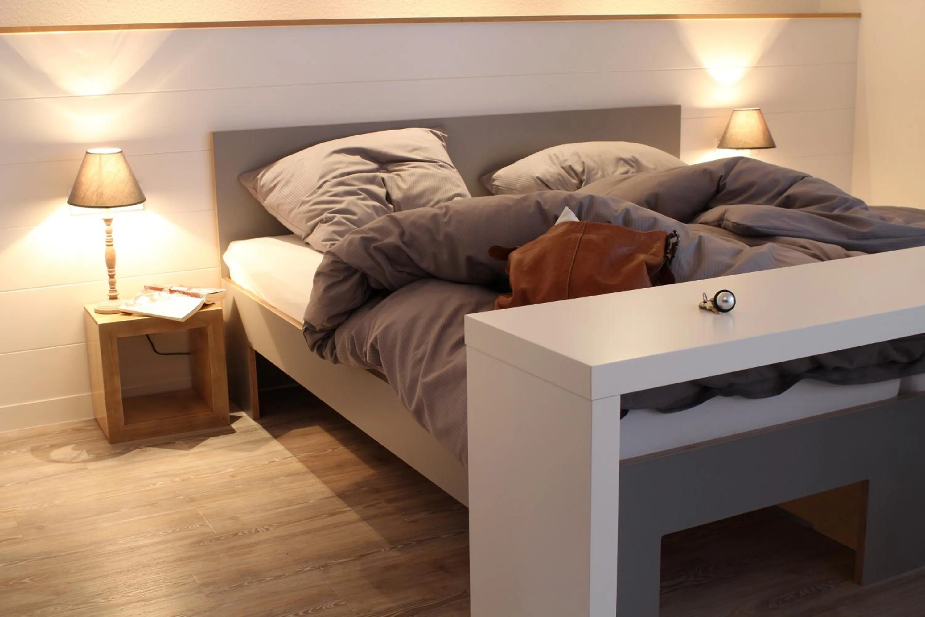 Bed in Frühstückshotel Fürstenwerth
