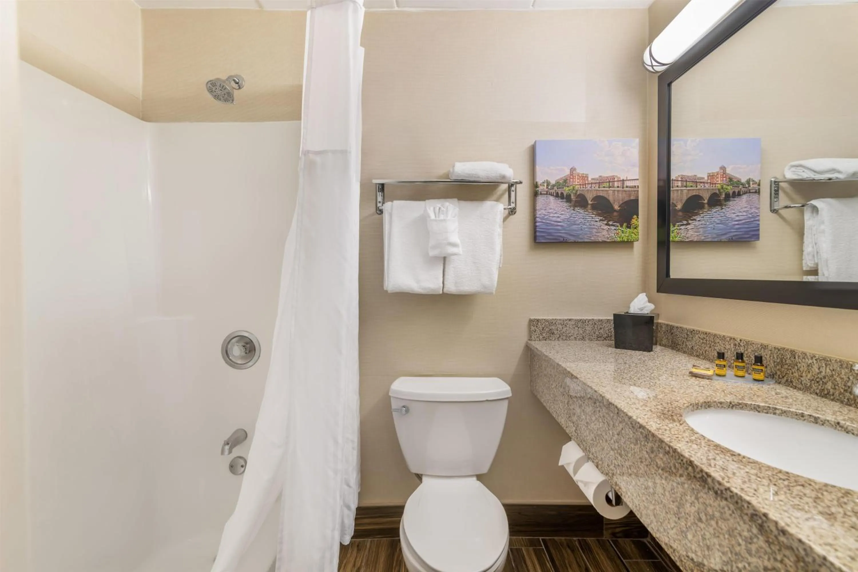 Bathroom in Best Western Plus Waltham Boston