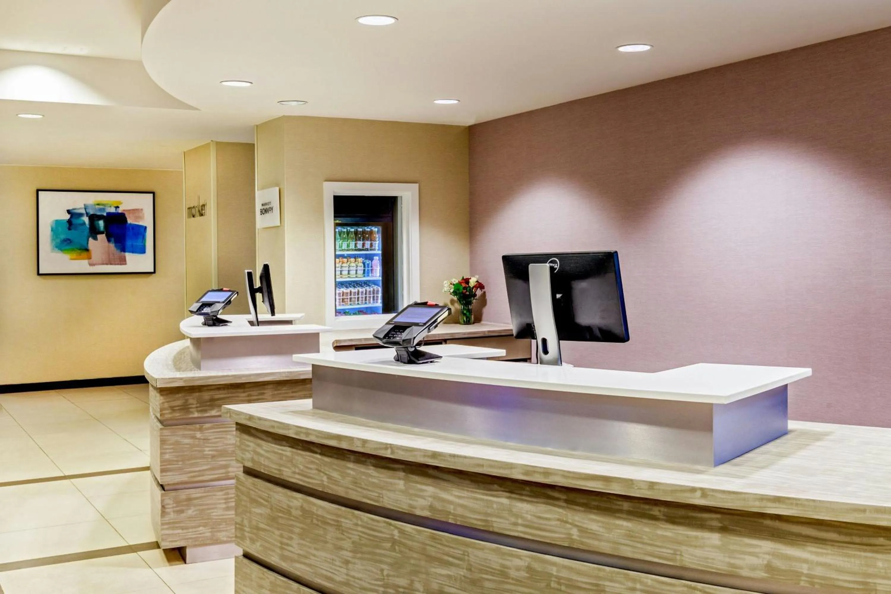 Lobby or reception in Residence Inn by Marriott Bath Brunswick Area