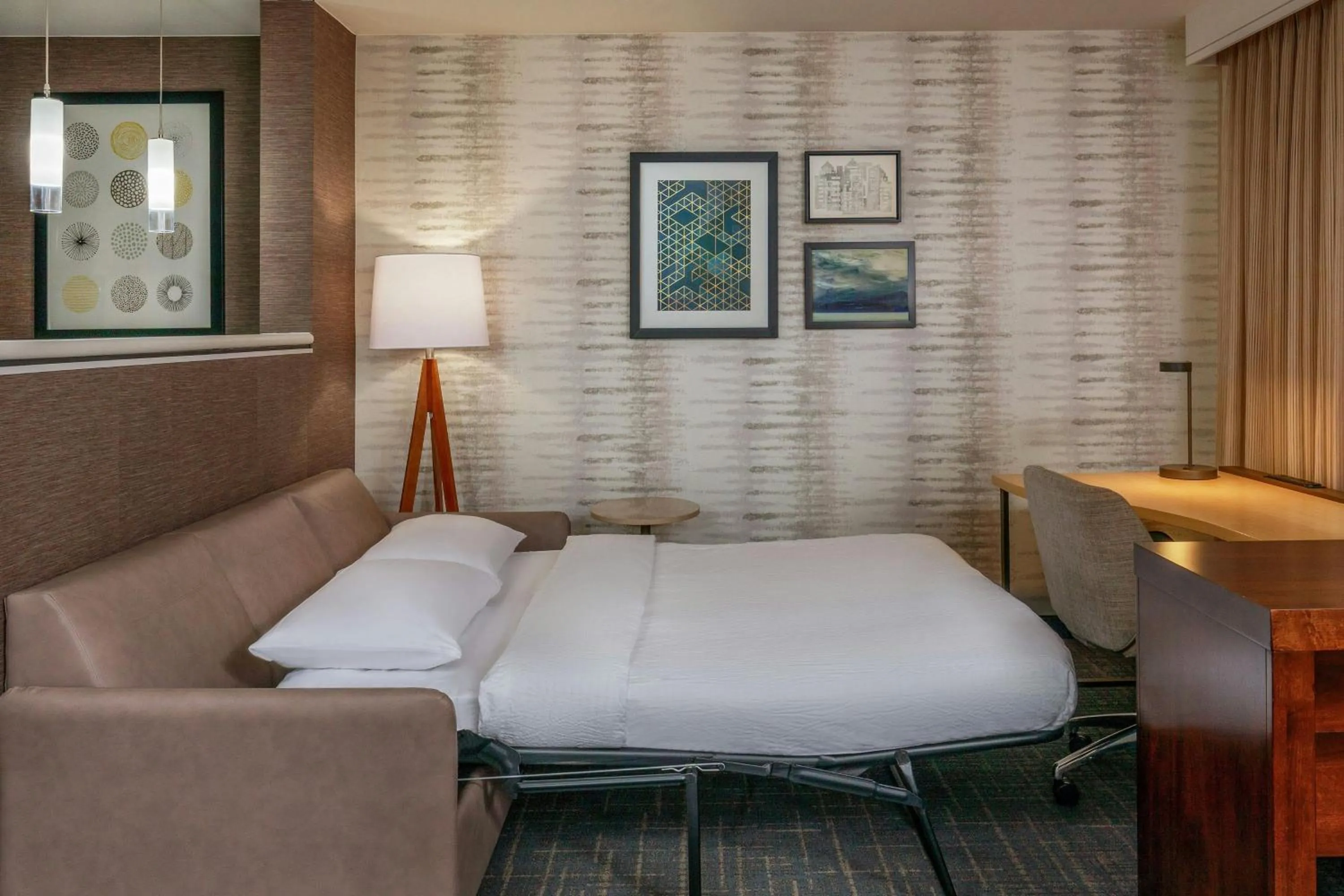 Bedroom, Bed in Residence Inn by Marriott Bath Brunswick Area