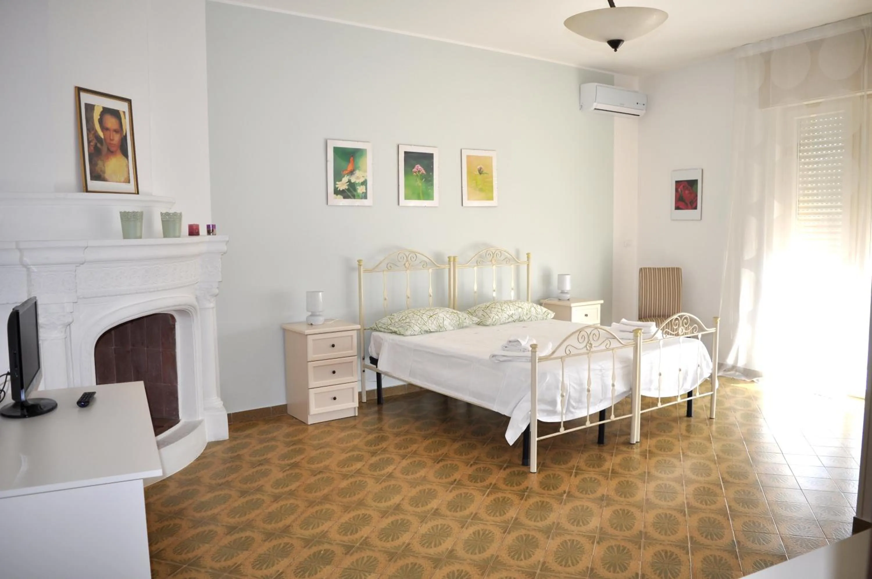 Bedroom, Bed in B&B da LEO